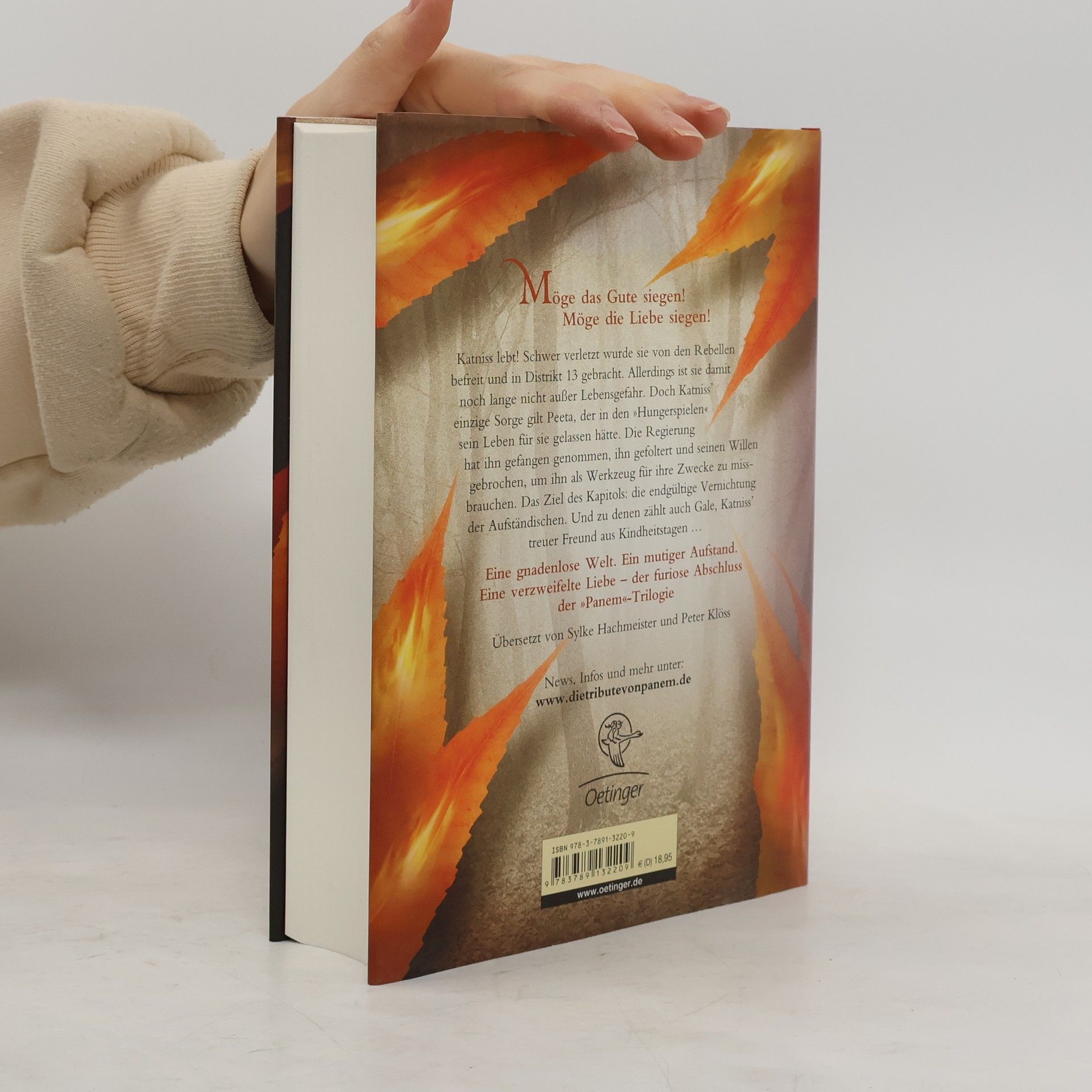 Suzanne Collins Die Tribute vom panem. Flammender Zorn