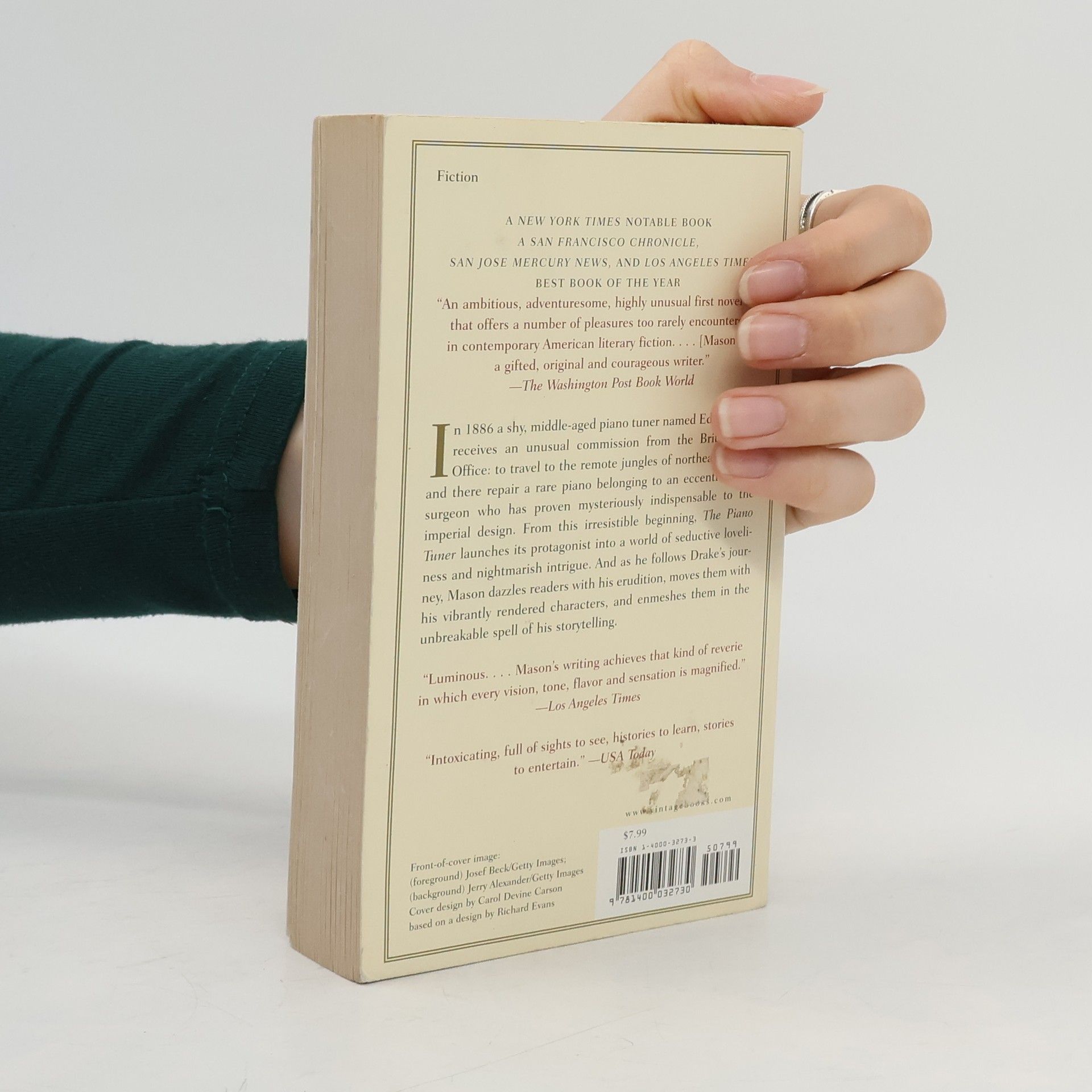 Daniel Mason The Piano Tuner. "A gripping and resonant novel".