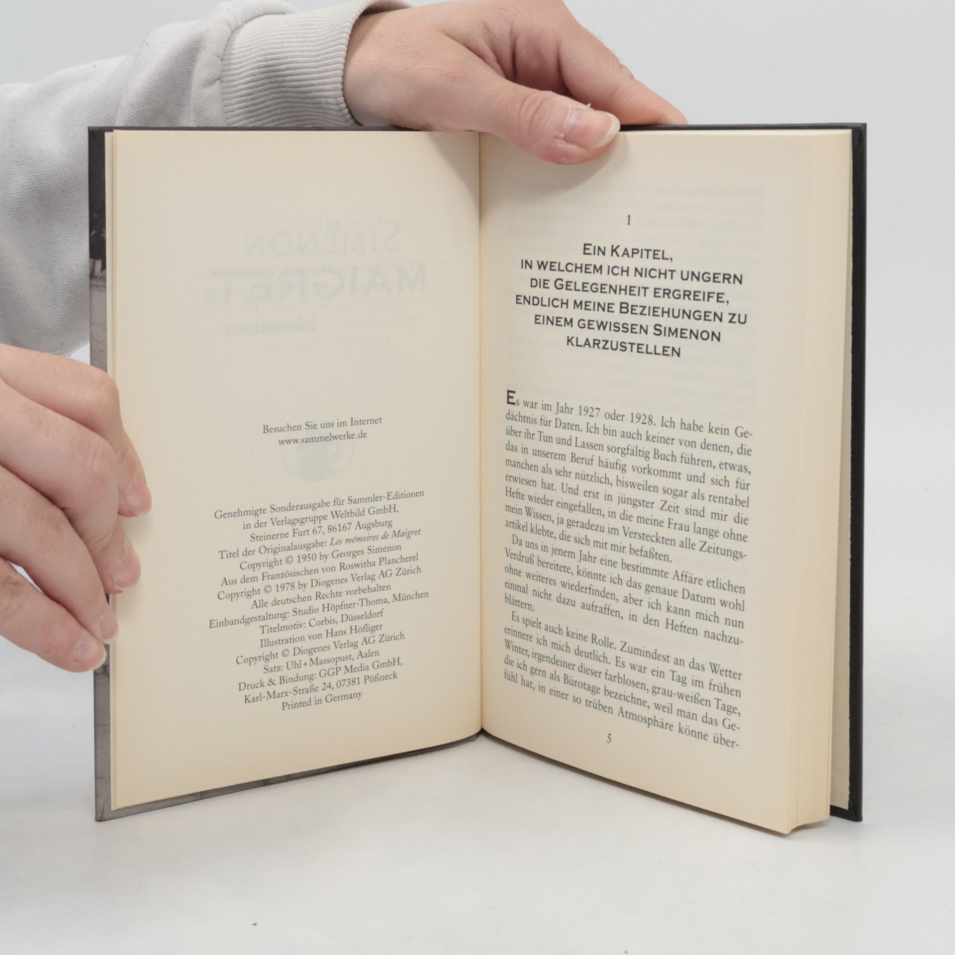 Georges Simenon Maigrets Memoiren