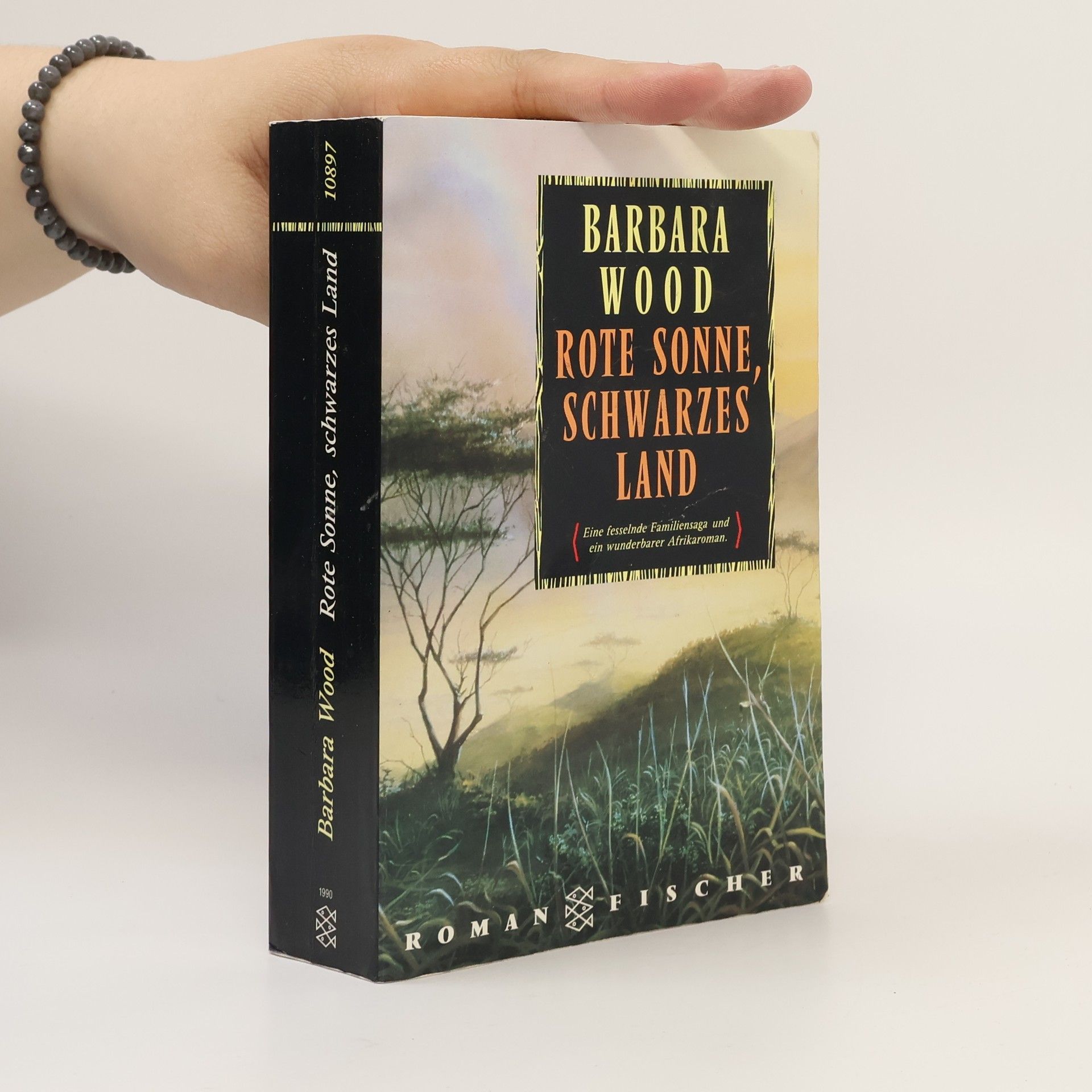 Barbara Wood Rote Sonne, schwarzes Land