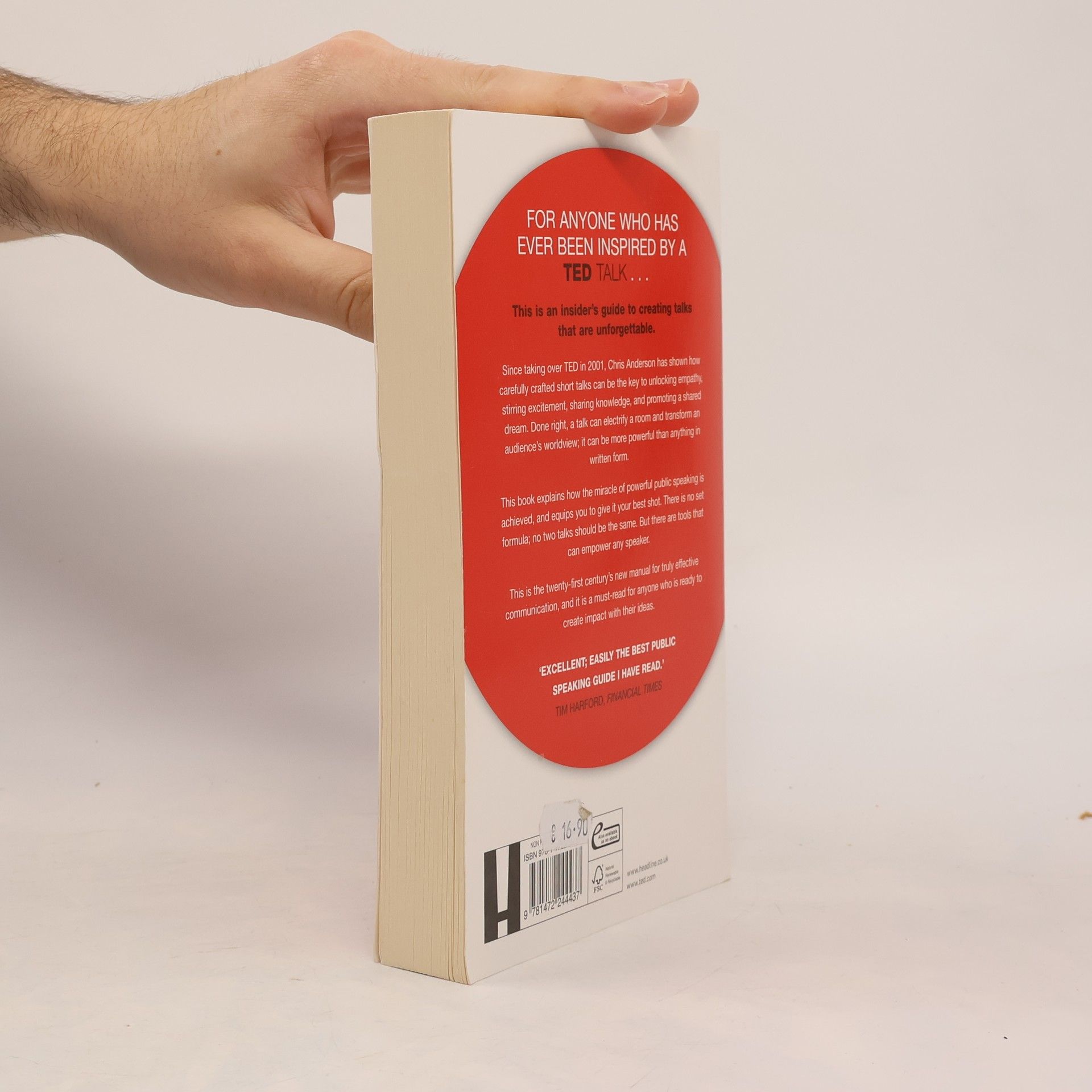 Chris Anderson TED Talks. The Official TED Guide to Public Speaking