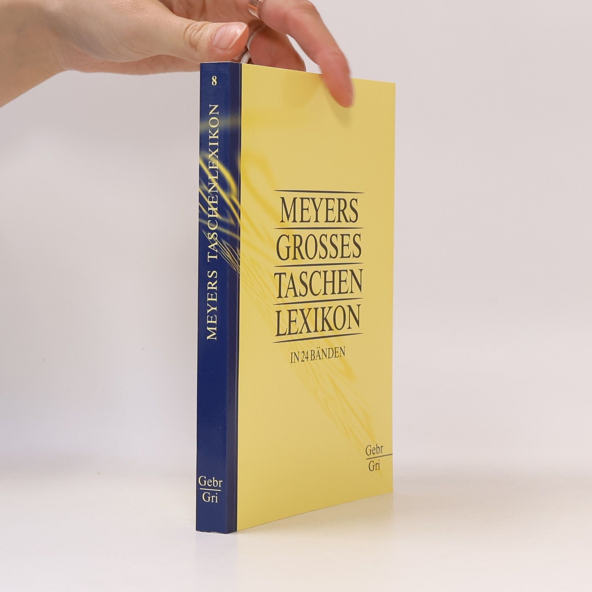 Marianne Strzysch-Siebeck Meyers grosses Taschen Lexikon in 24 Bänden 8. Gebr-Gri