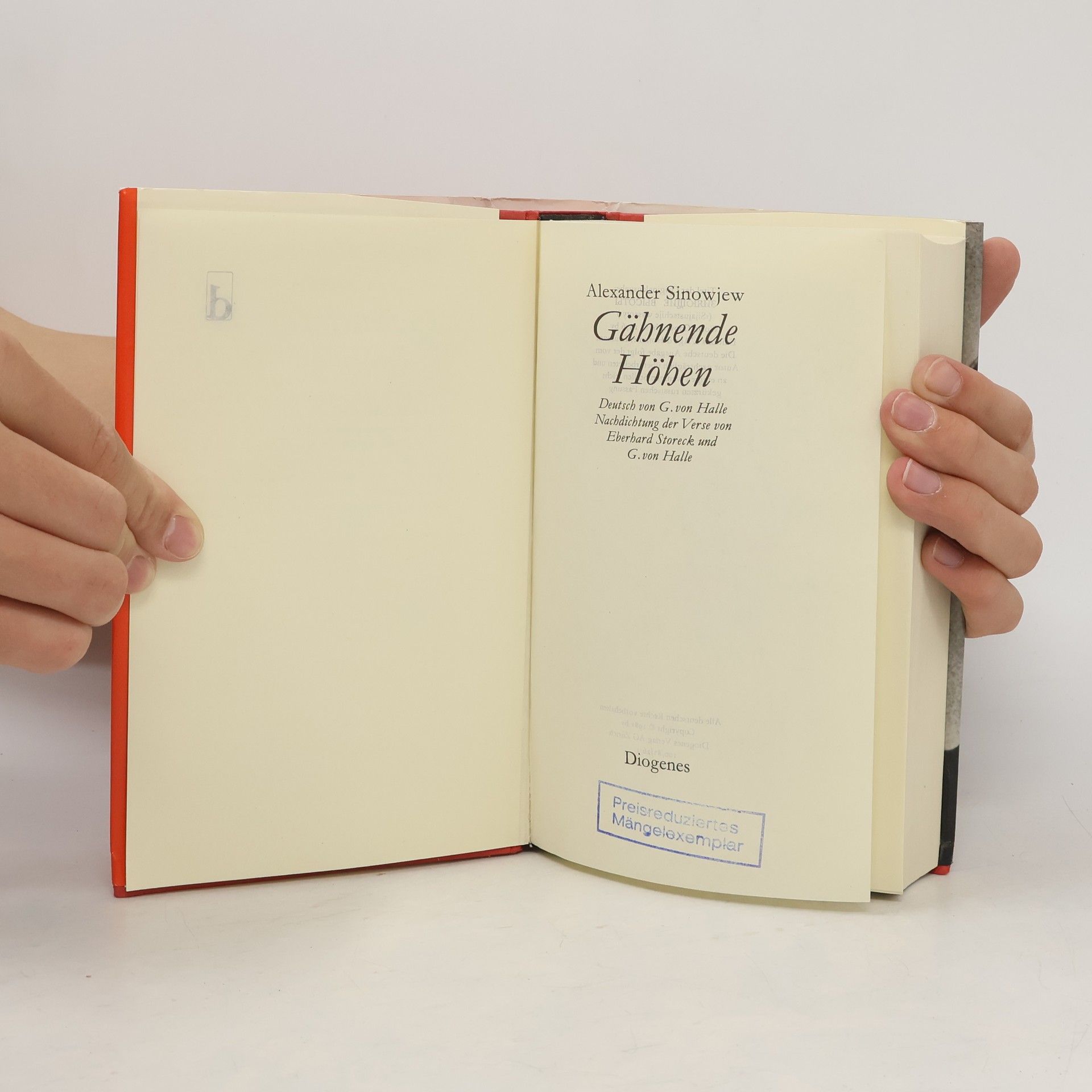 Aleksandr A. Zinovʹev Gähnende Höhen