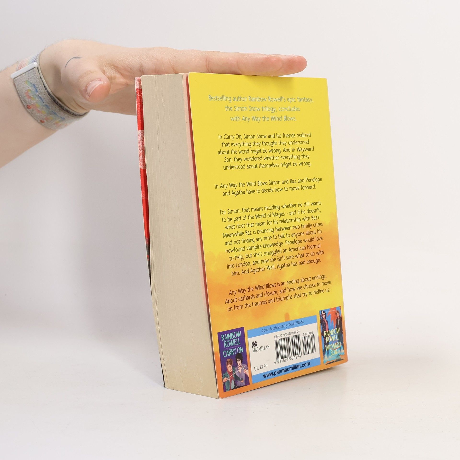 Rainbow Rowell Any way the wind blows