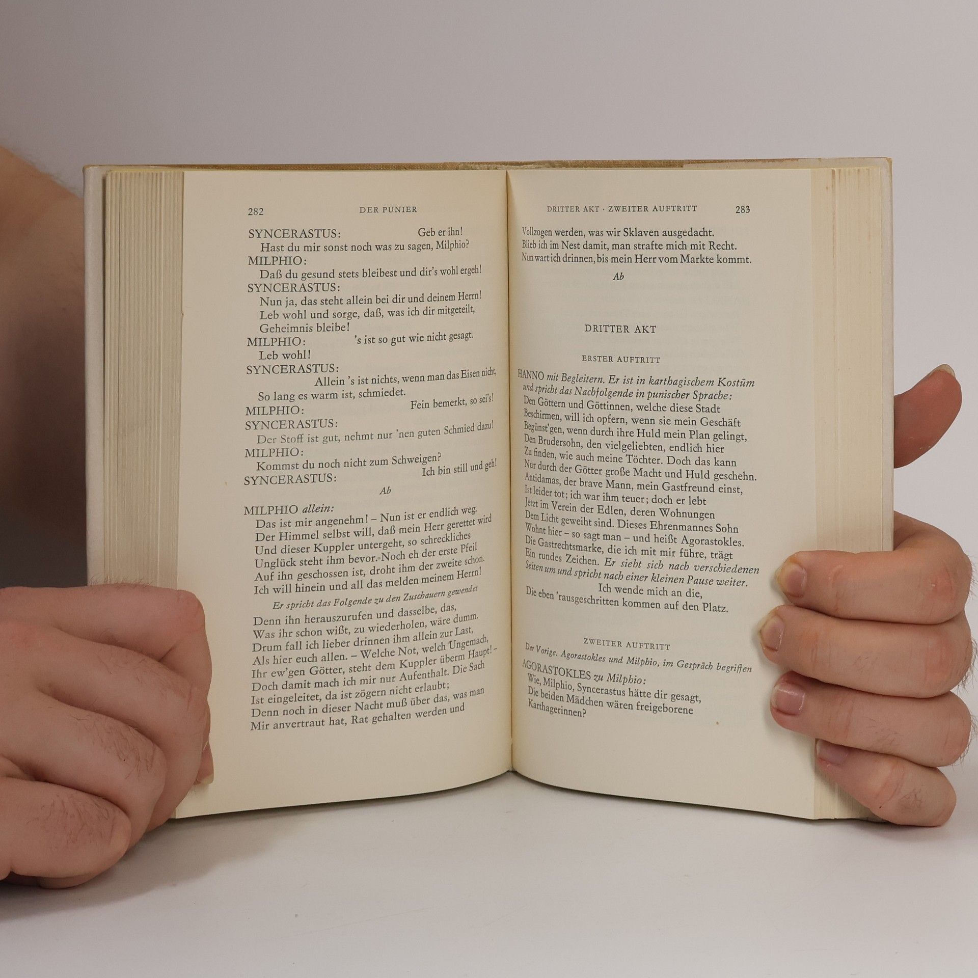 Plautus Komödien in zwei Bänden. Zweiter Band
