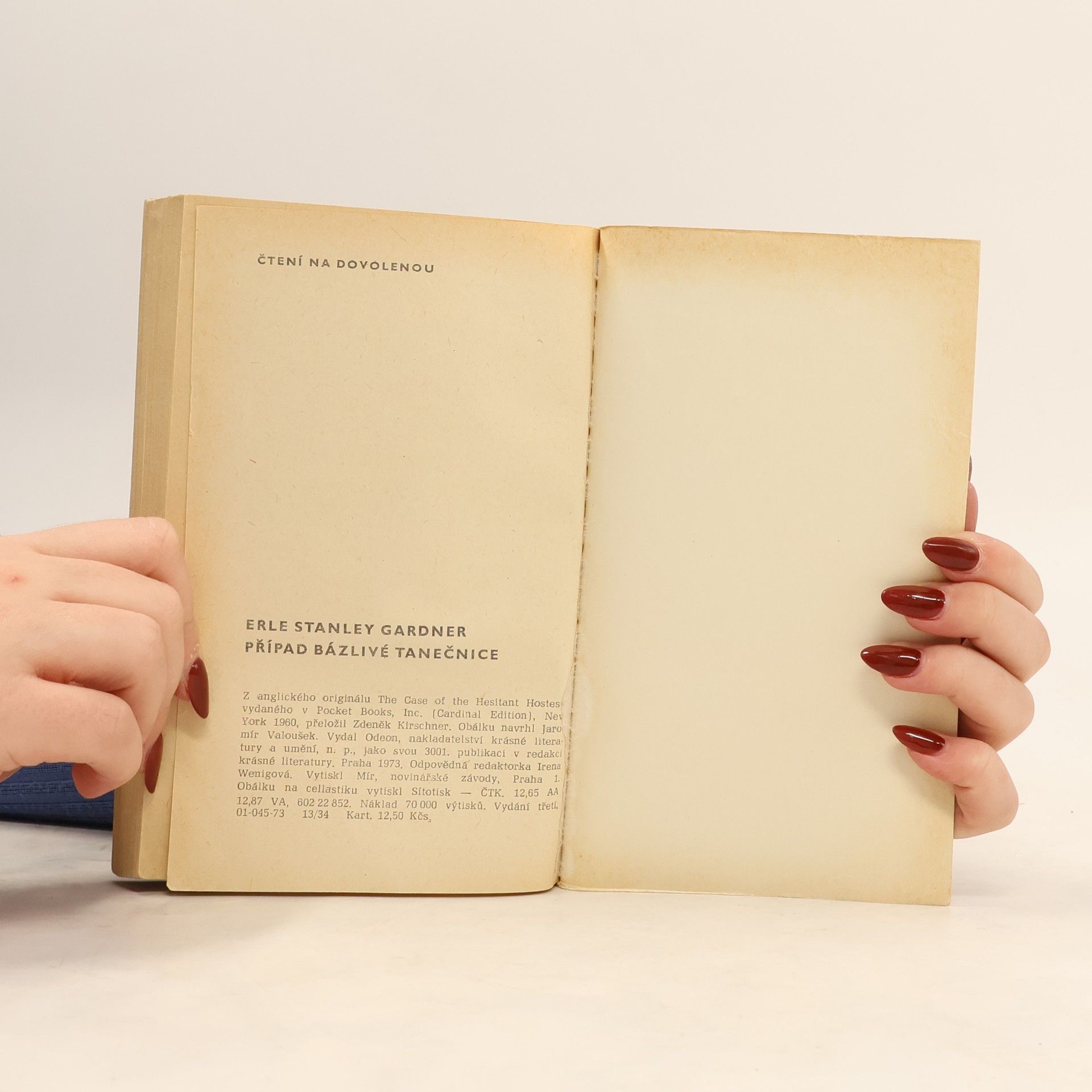 Erle Stanley Gardner Případ bázlivé tanečnice
