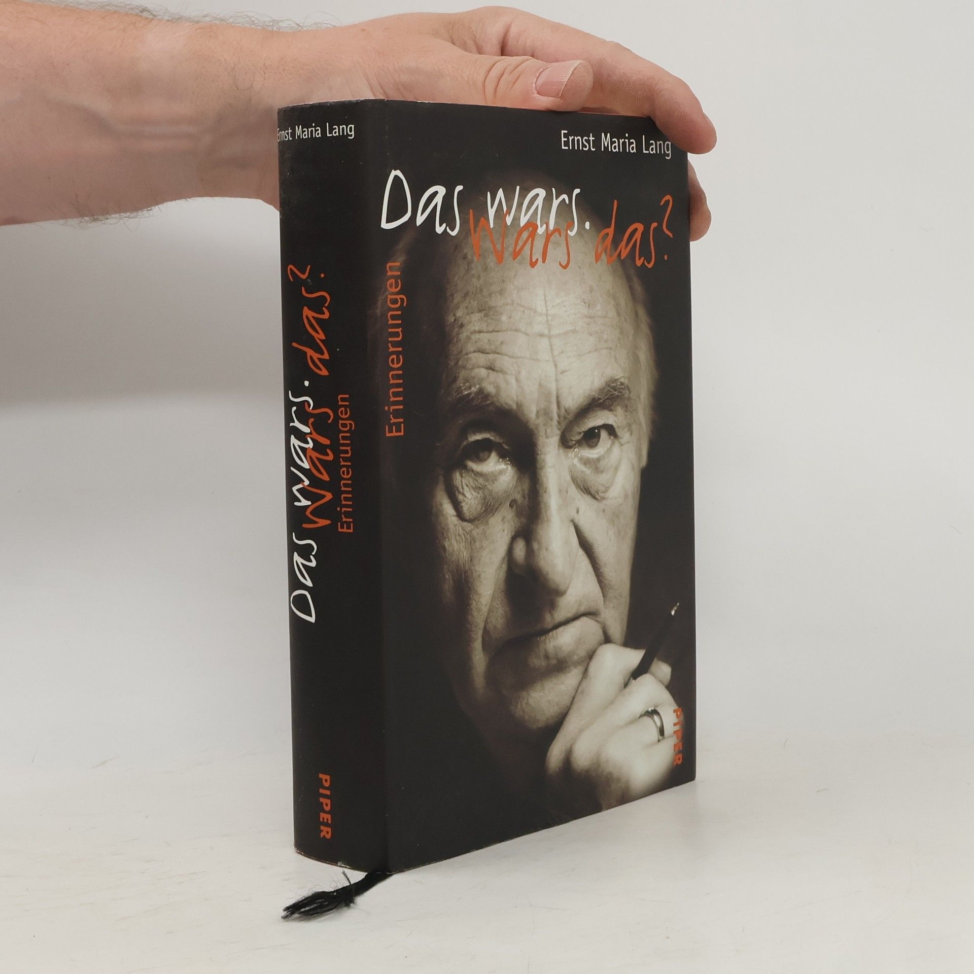 Ernst Maria Lang Das wars - wars das?