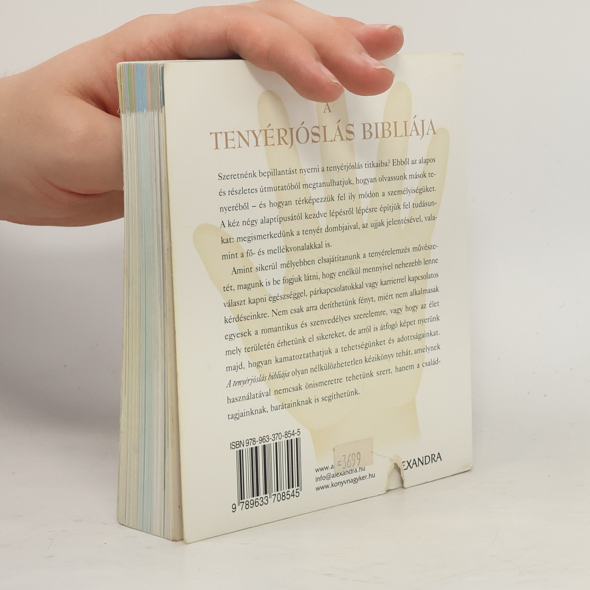 Jane Struthers A tenyérjóslás bibliája