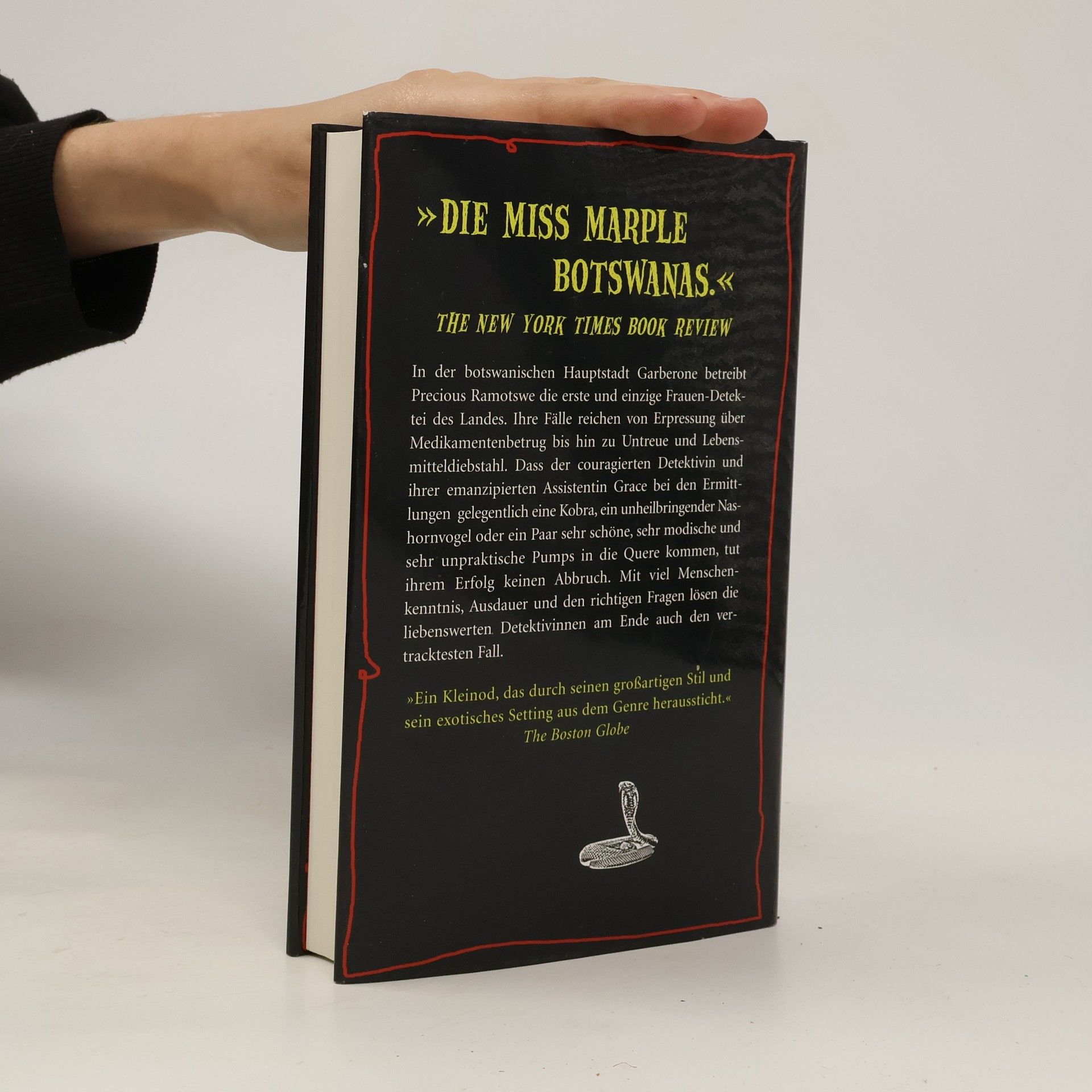 Alexander McCall Smith Blaue Schuhe für eine Kobra