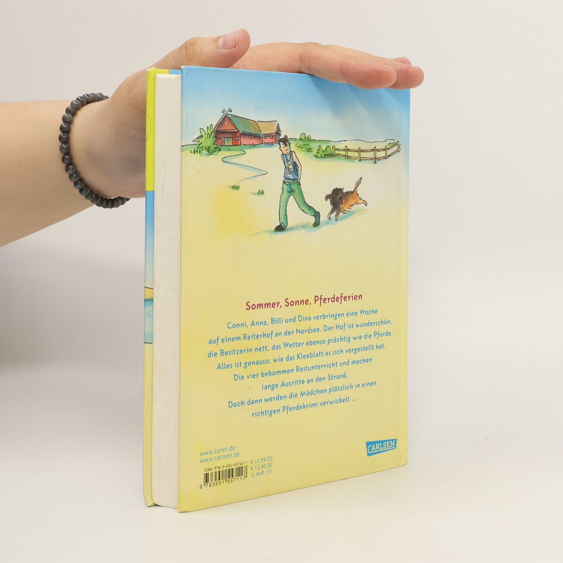 Dagmar Hoßfeld Conni, das Kleeblatt und die Pferde am Meer