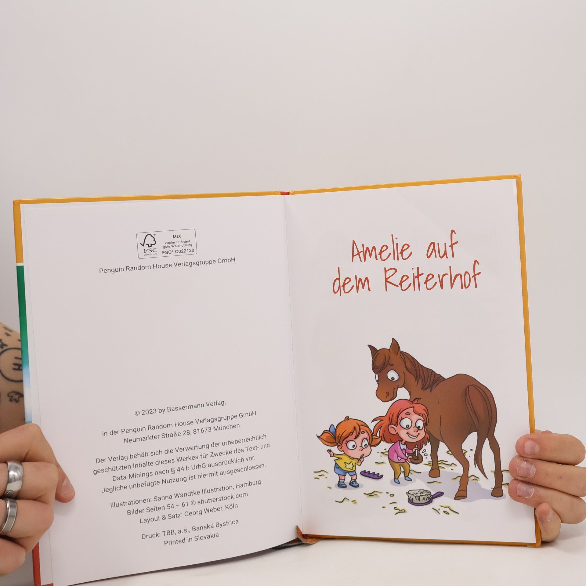 Sanna Wandtke Amelie auf dem Reiterhof
