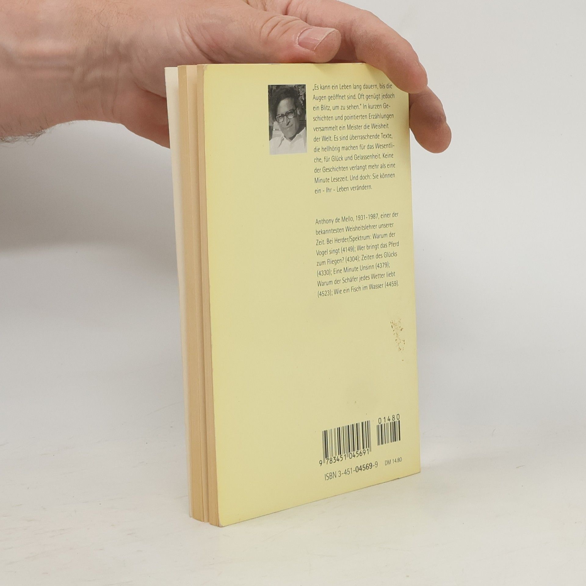 Anthony de Mello Eine Minute Weisheit