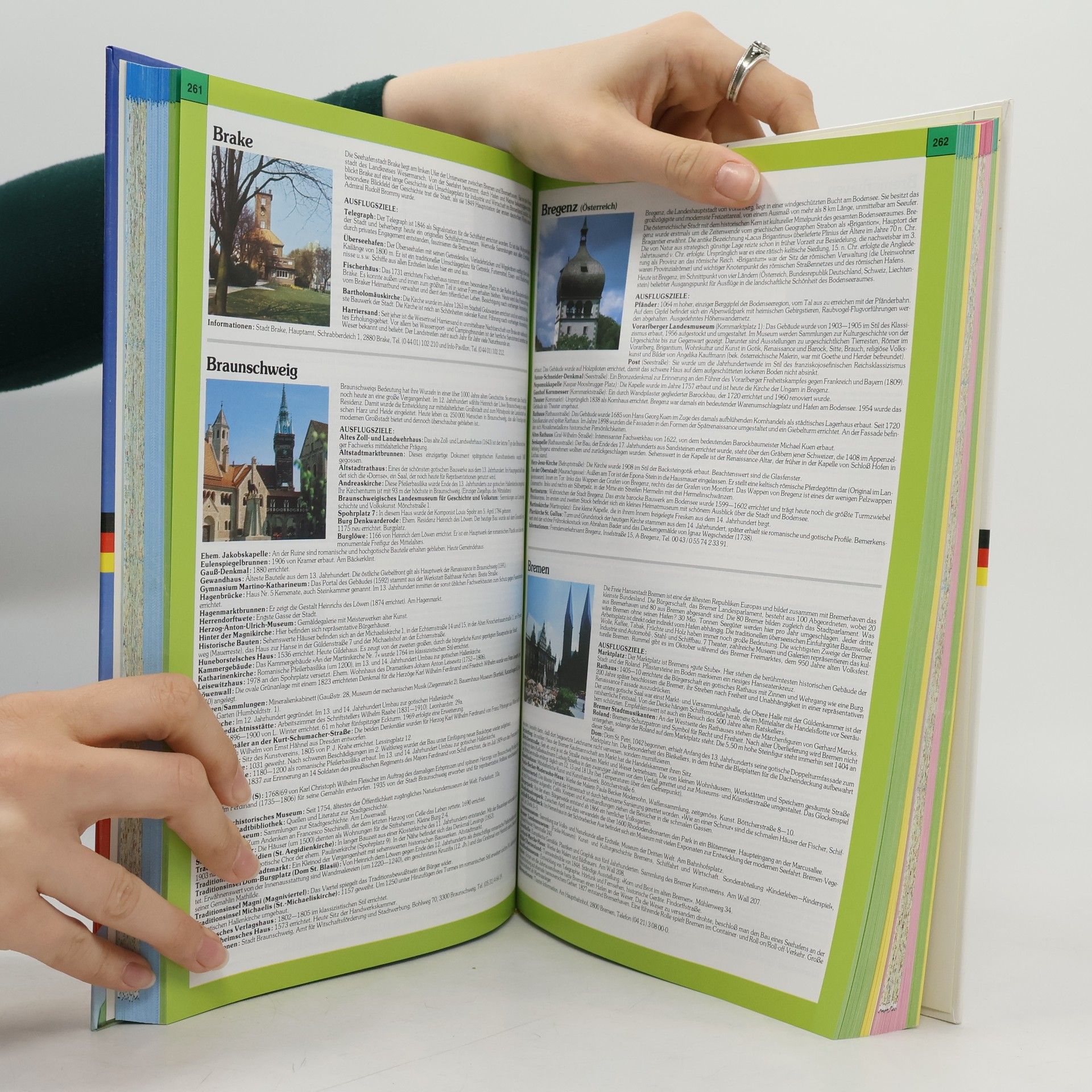 Autoatlas und Reiseführer Bundesrepublik Deutschland und Deutsche Demokratische Republik