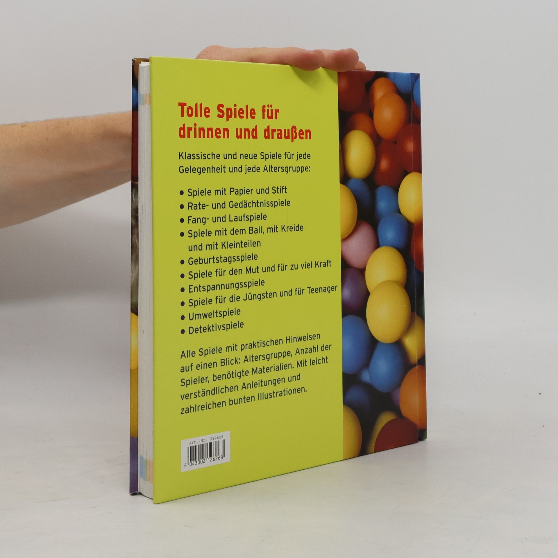 Michael Holtmann Das grosse Buch der Kinderspiele