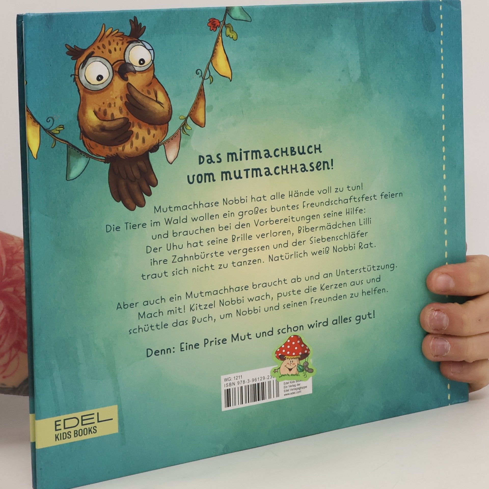 Maike Bollow Nobbi, der Mutmachhase