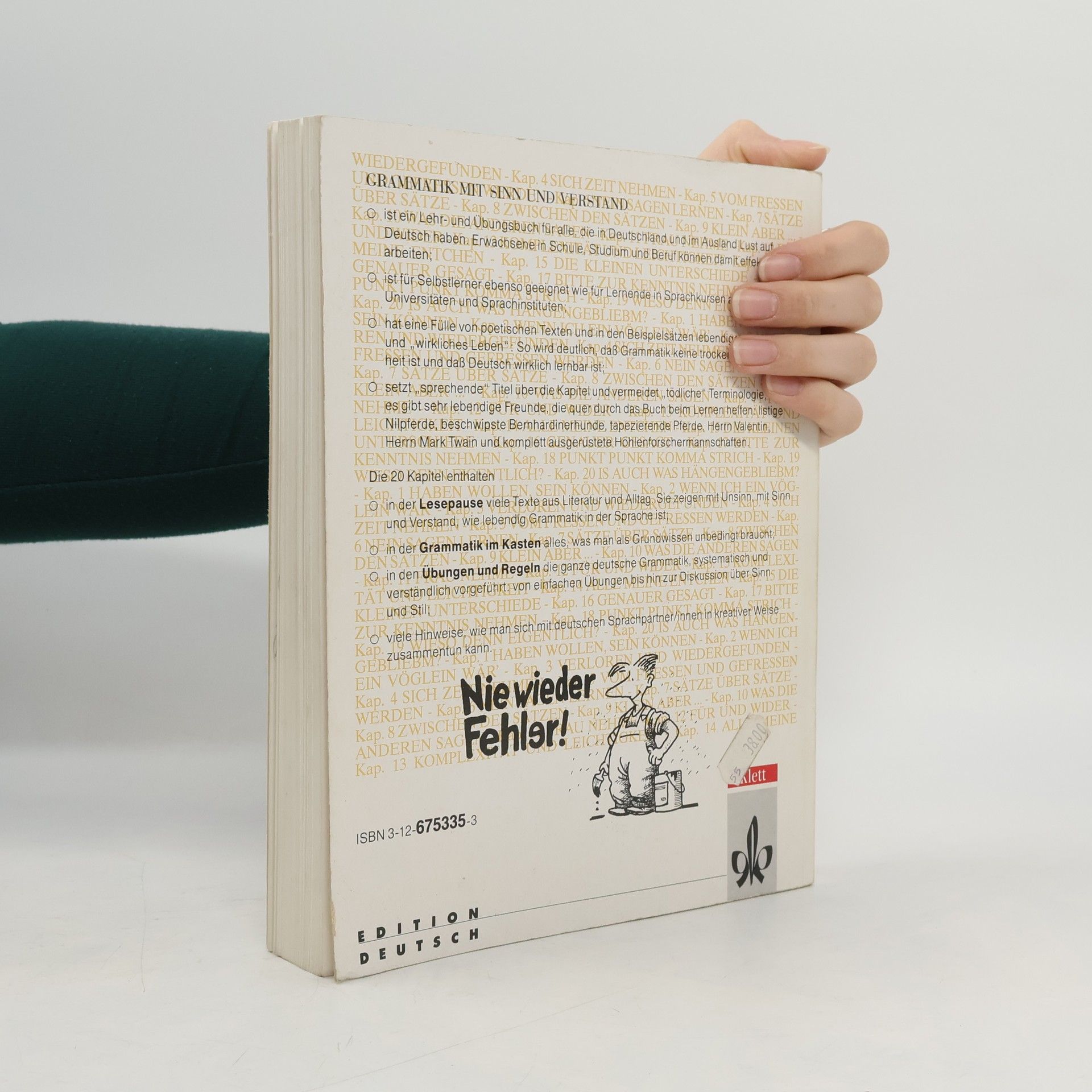 Wolfgang Rug Grammatik mit Sinn und Verstandchrittene