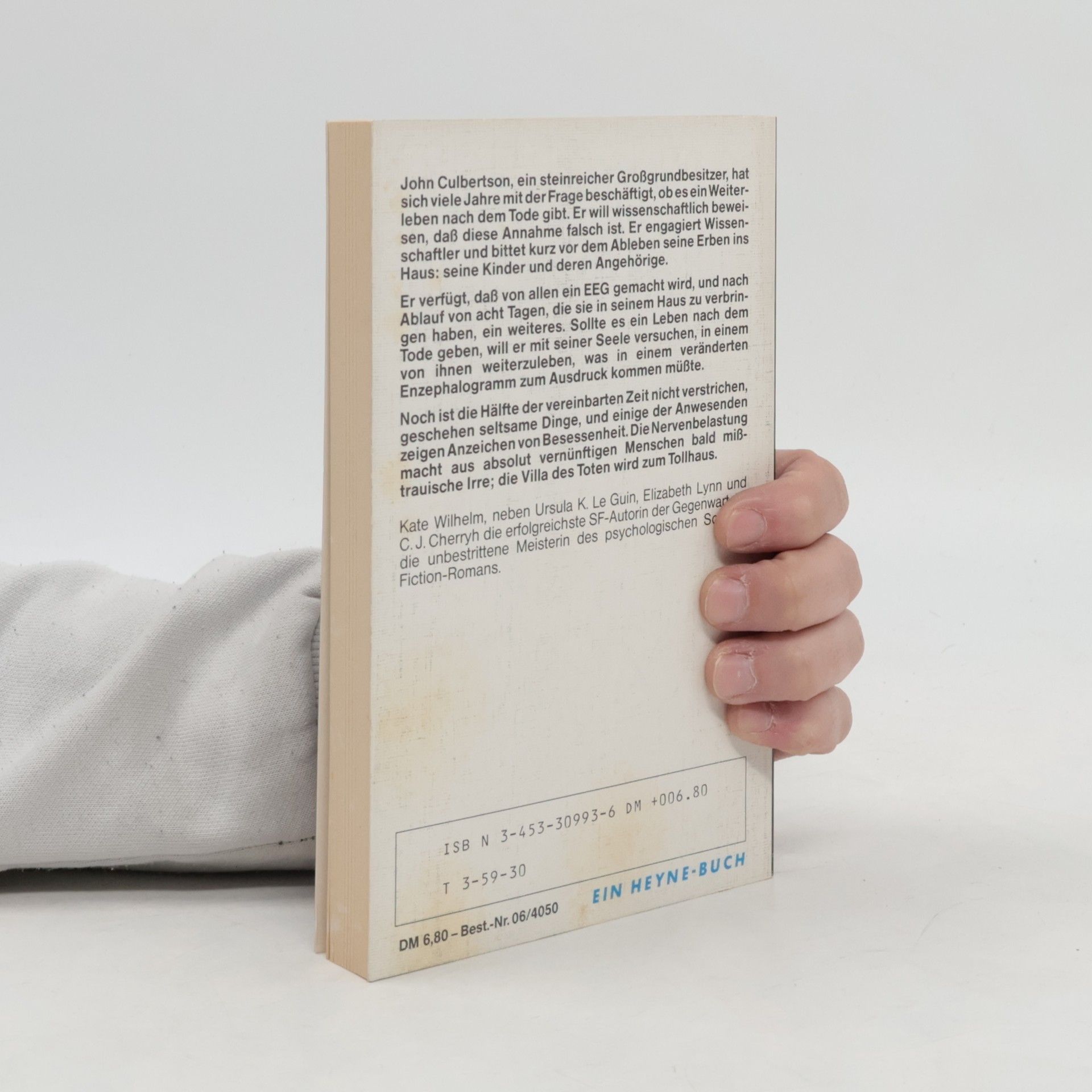 Kate Wilhelm Fühlbare Schatten. Science- Fiction- Roman.
