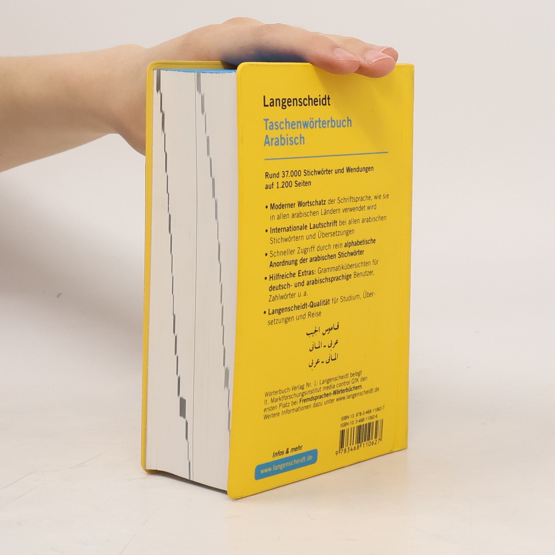 Lorenz Kropfitsch Langenscheidts Taschenwörterbuch Arabisch : Arabisch-Deutsch : Deutsch-Arabisch