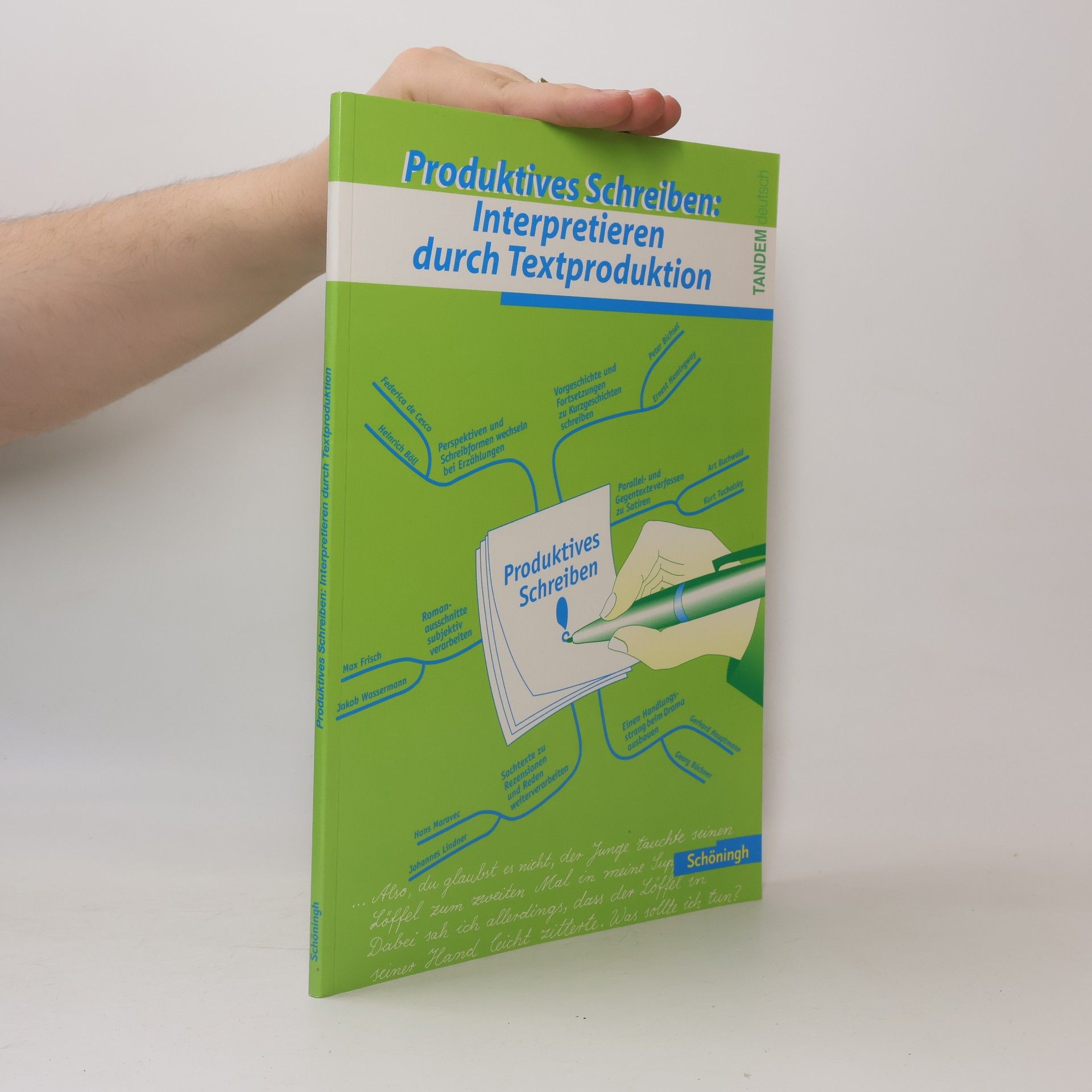 Tandem: Produktives Schreiben: Interpretieren durch Textproduktion