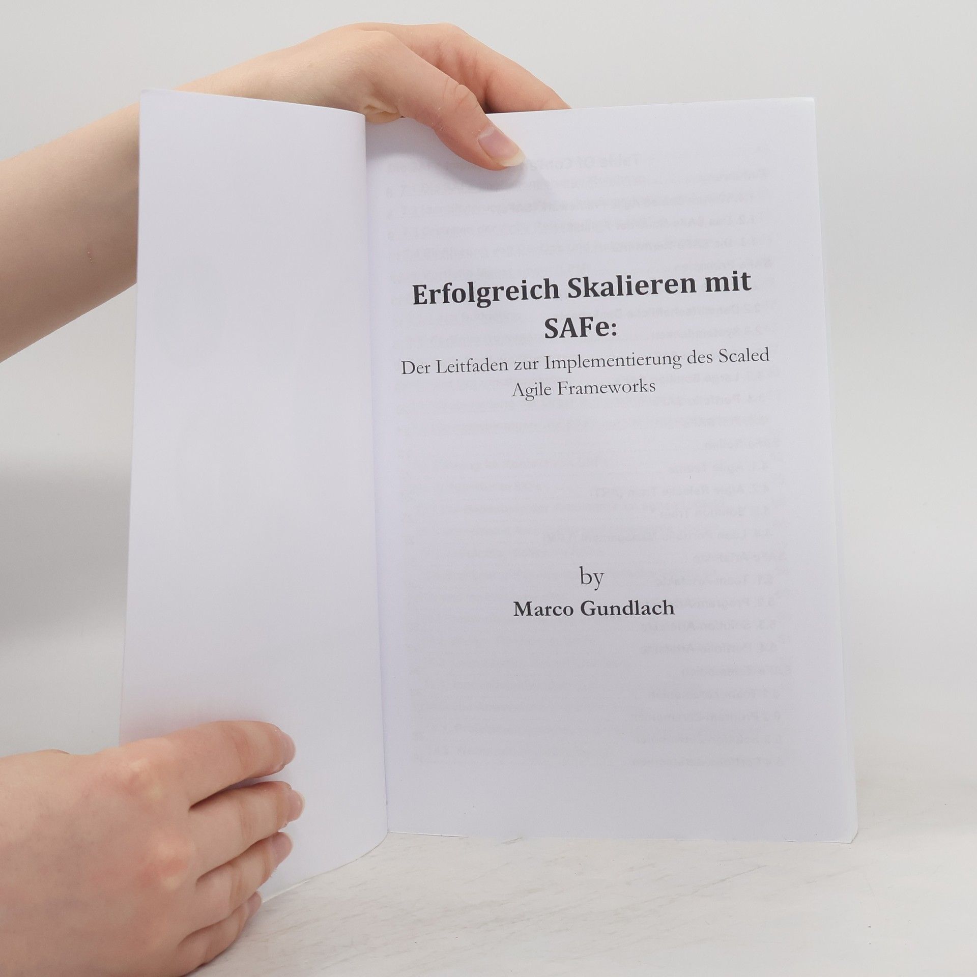Marco Gundlach Erfolgreich Skalieren mit SAFe