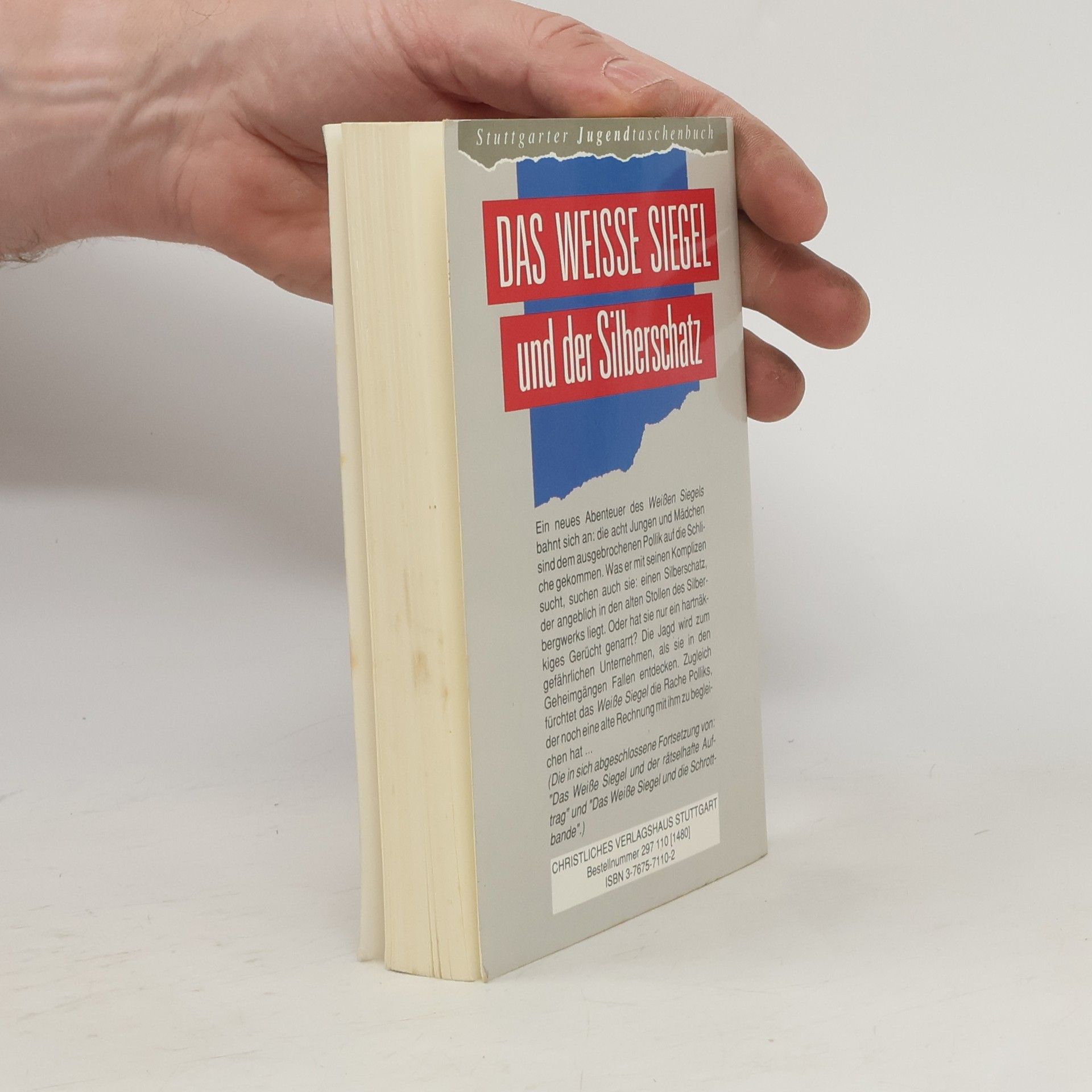 Heinrich Schubert Stuttgarter Jugendtaschenbuch - 110: Das weiße Siegel und der Silberschatz