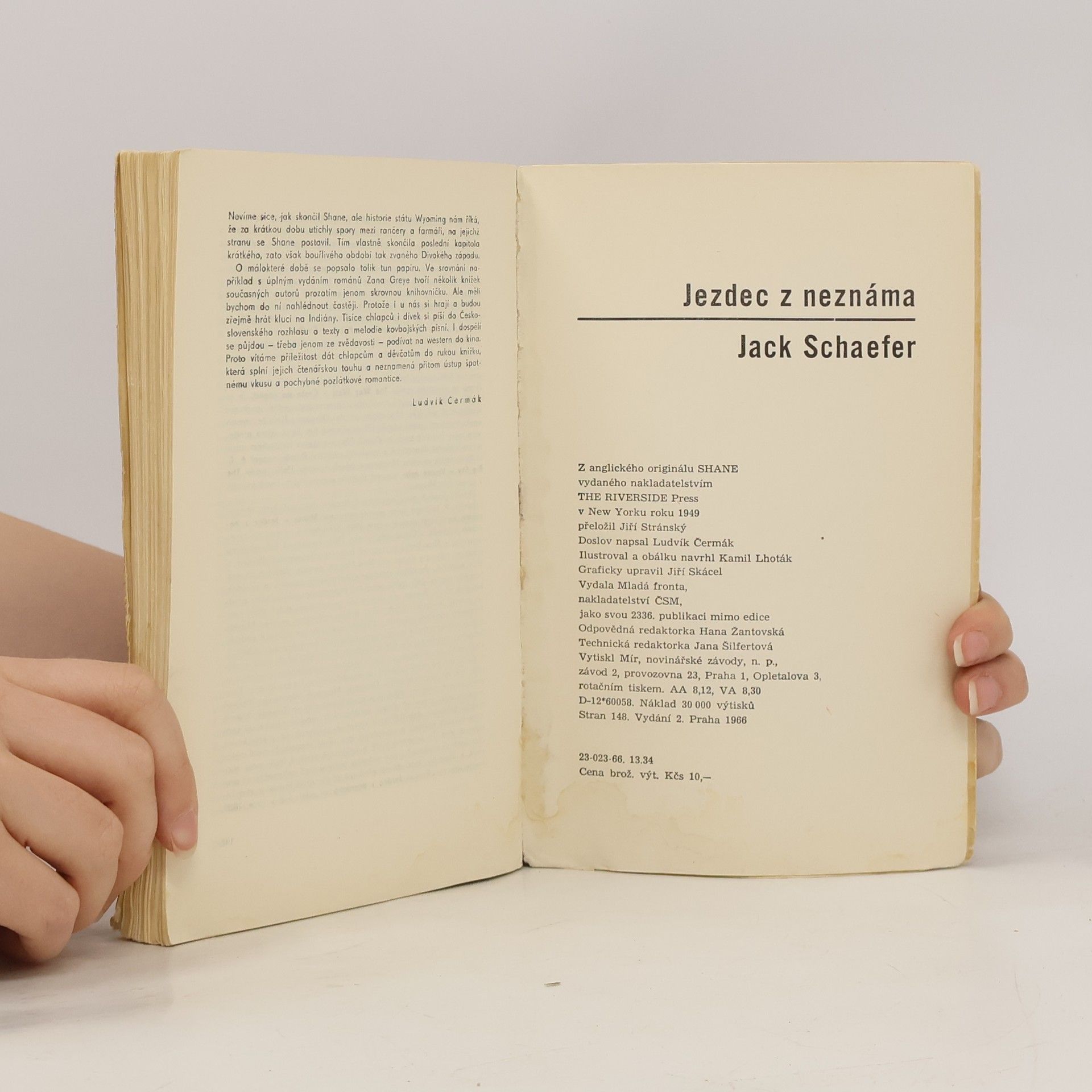 Jack Schaefer Jezdec z neznáma
