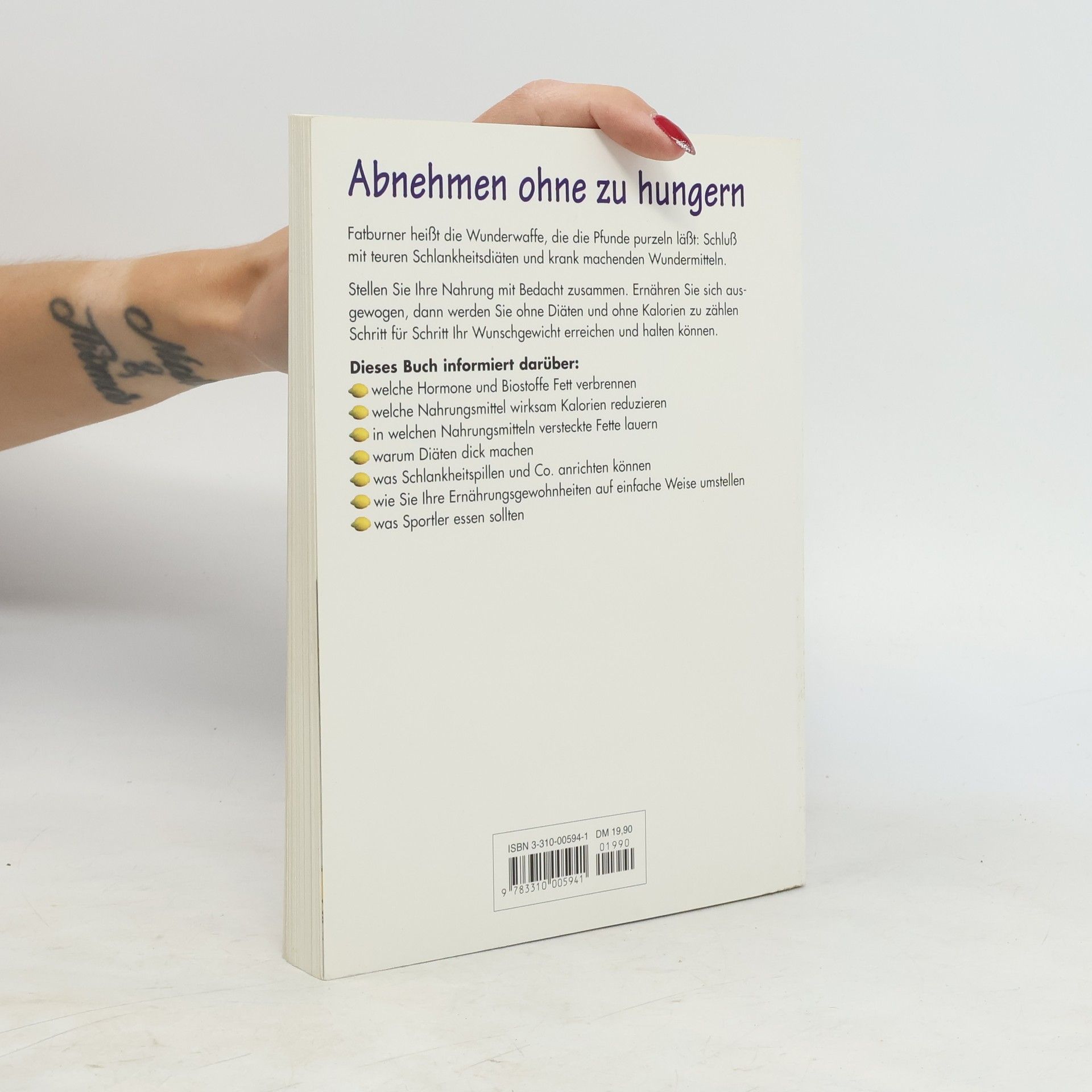 Christina Zacker Fatburner. Nahrungsmittel zum Abnehmen