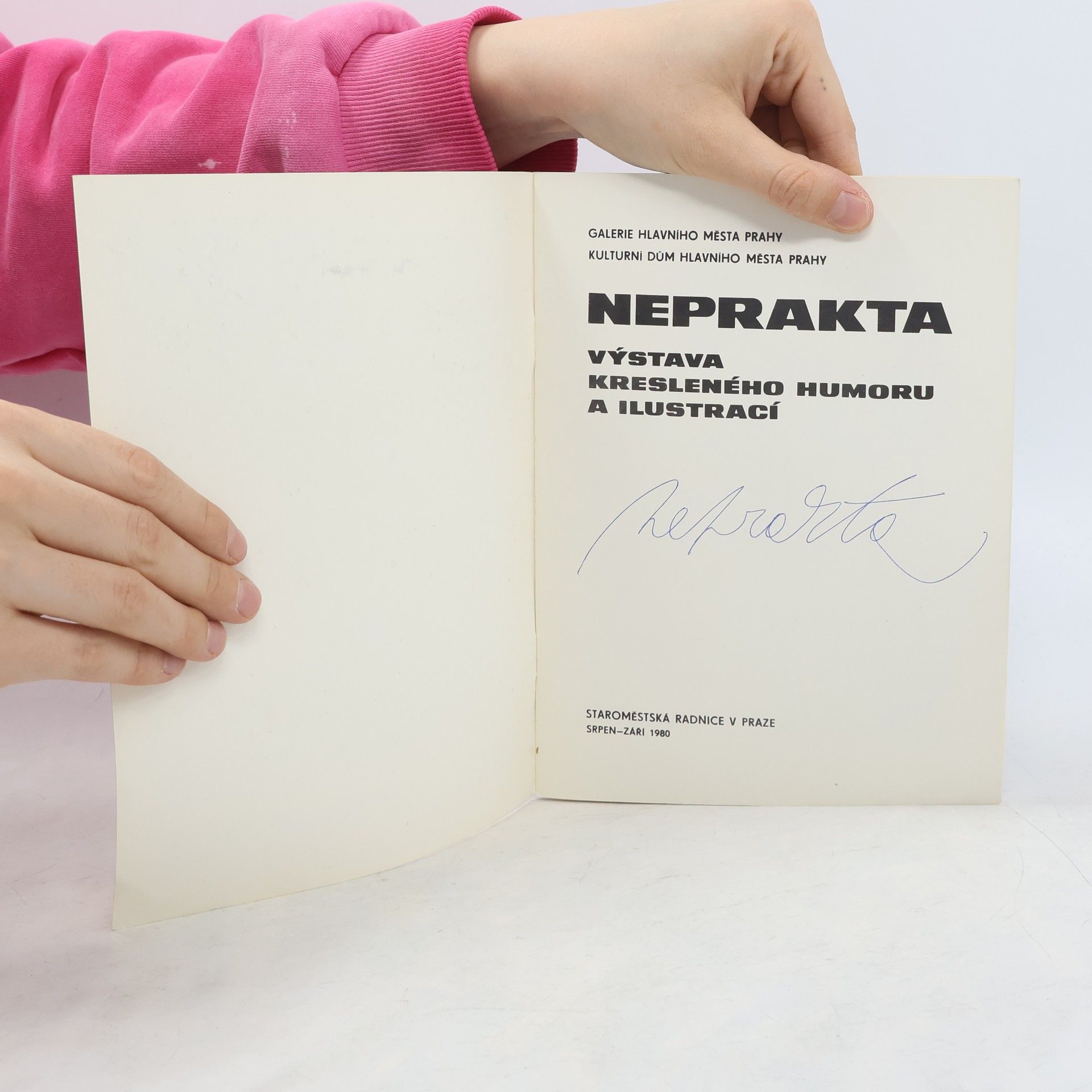 Jiří Winter Neprakta. Výstava kresleného humoru a ilustrací