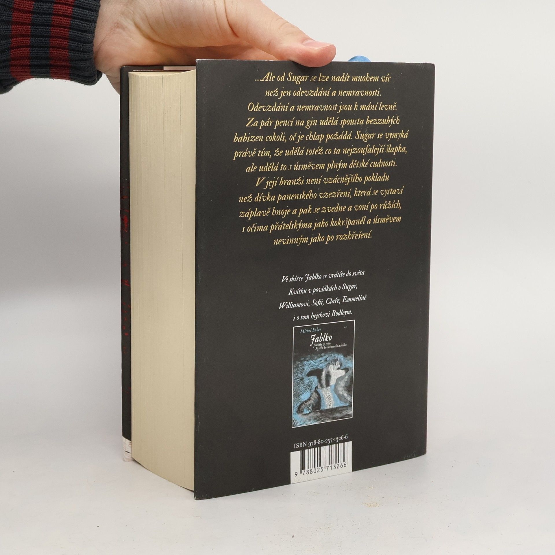 Michel Faber Kvítek karmínový a bílý