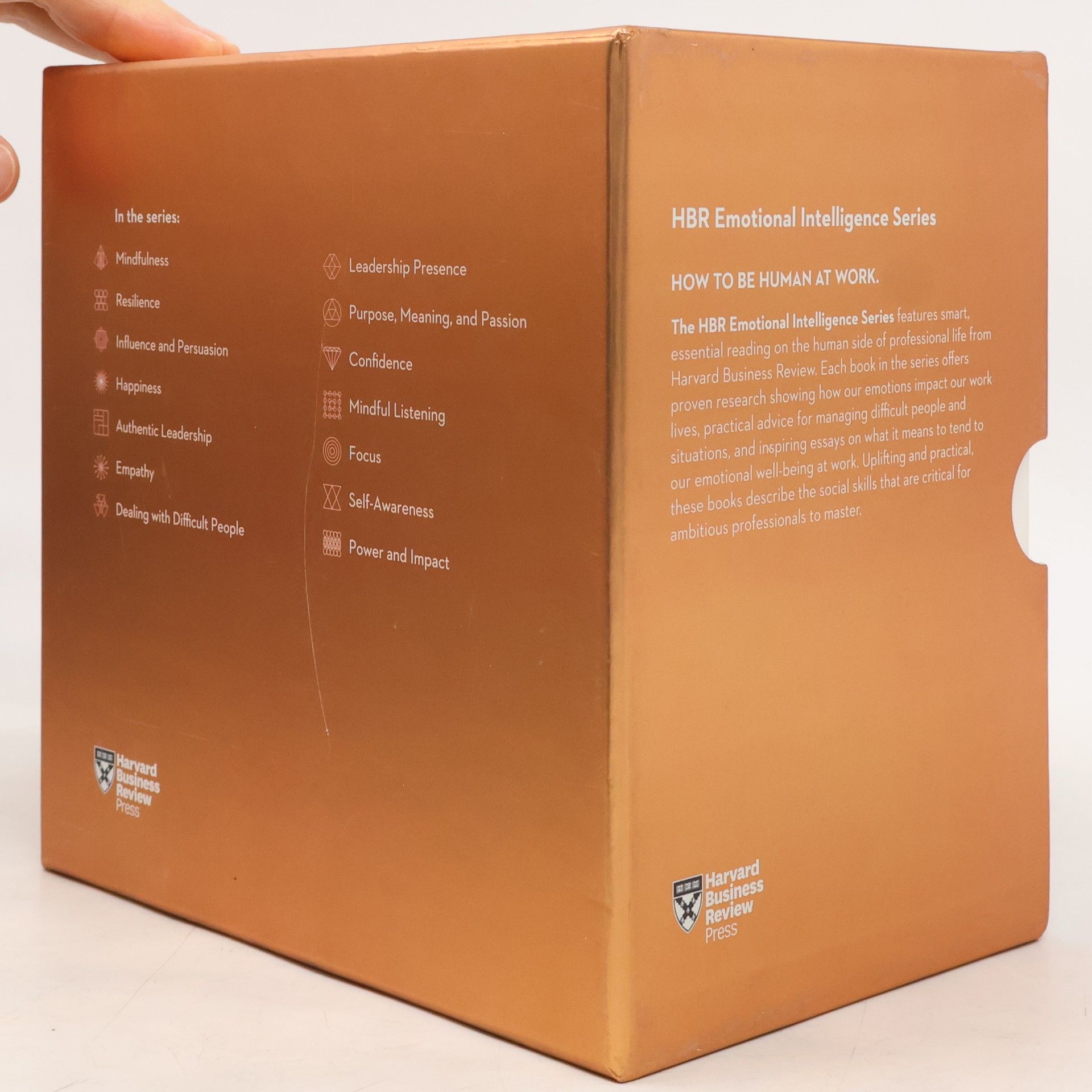 Harvard Business Review HBR Emotional Intelligence Ultimate Boxed Set (14 Books) (HBR Emotional Intelligence Series)
