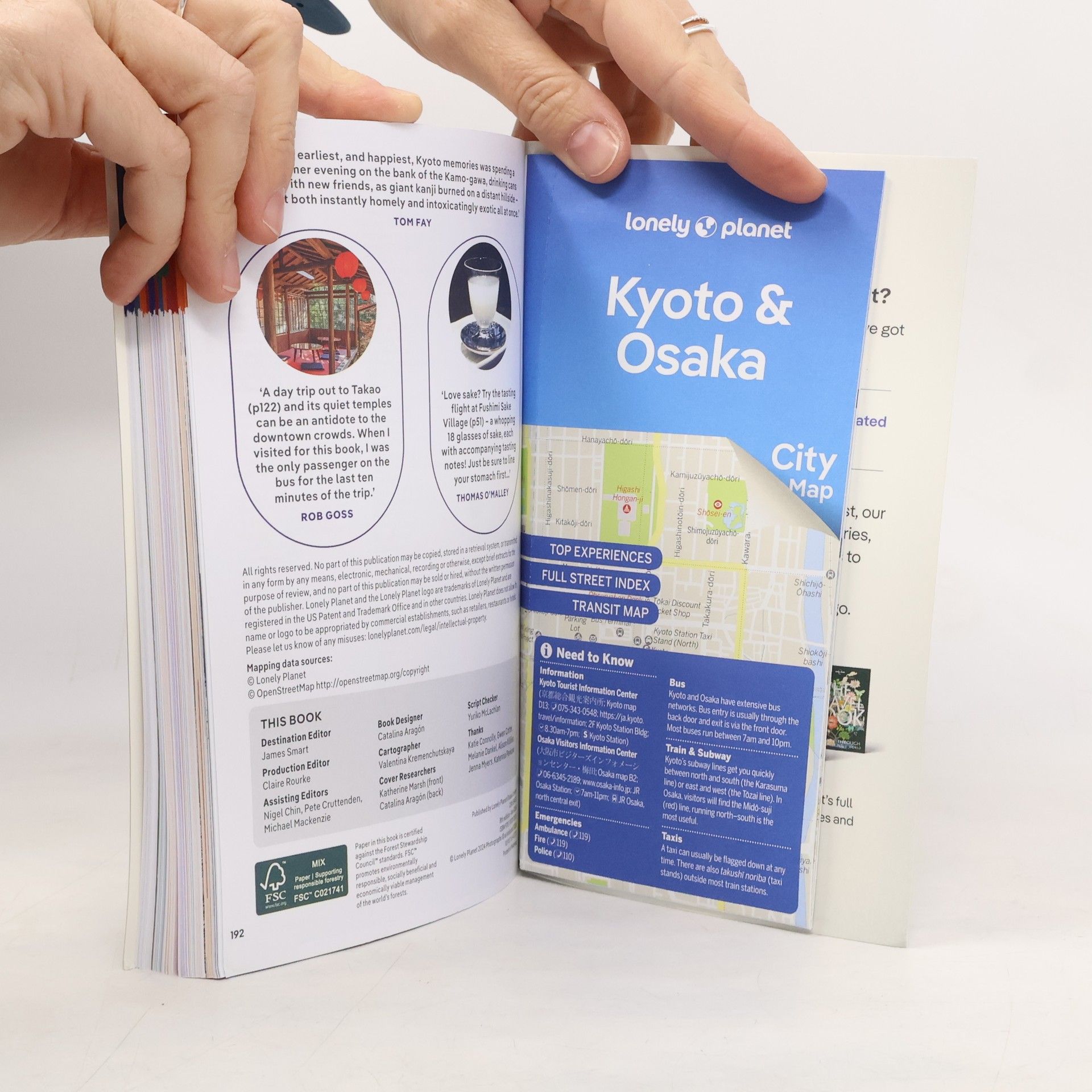 Autores varios Lonely Planet Kyoto