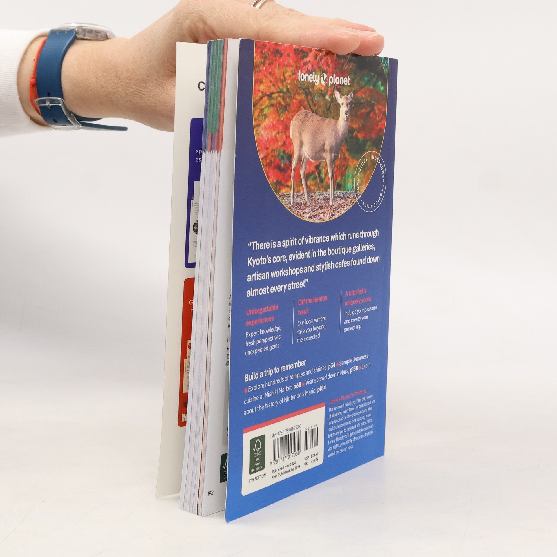 Autores varios Lonely Planet Kyoto