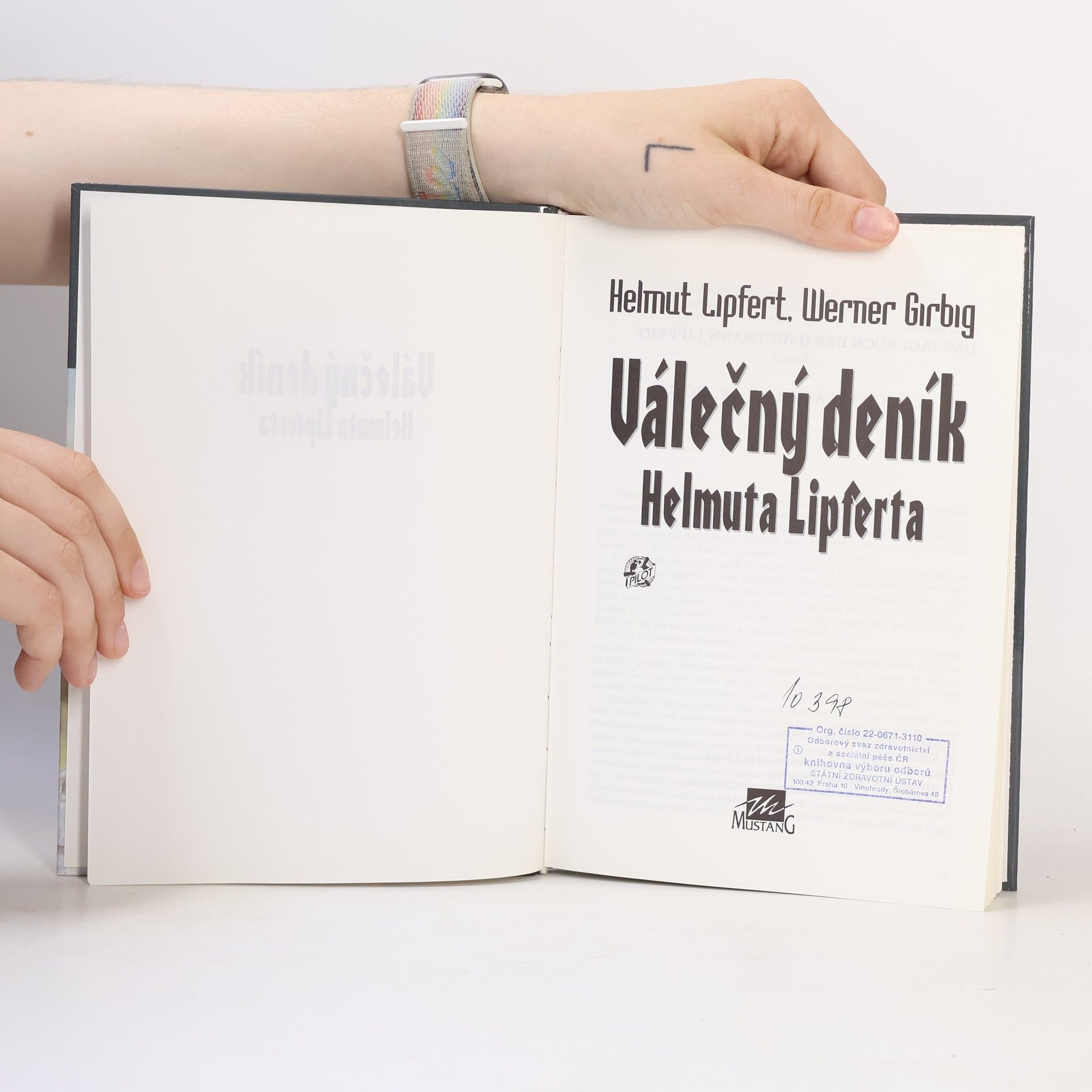 Helmut Lipfert Válečný deník Helmuta Lipferta