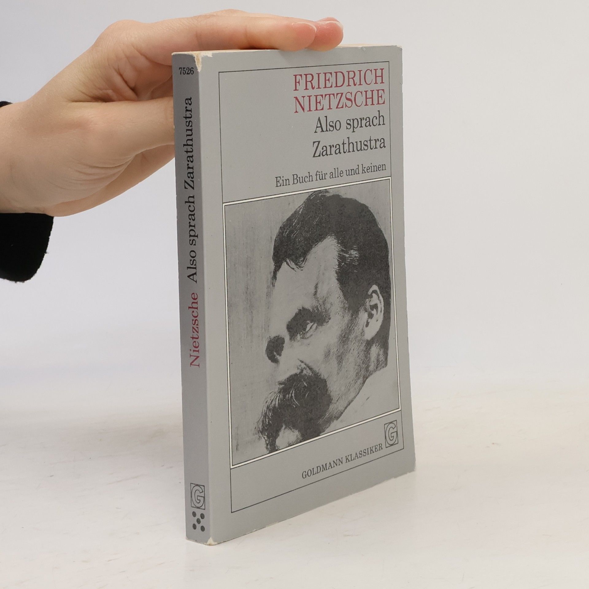 Friedrich Nietzsche Also sprach Zarathustra