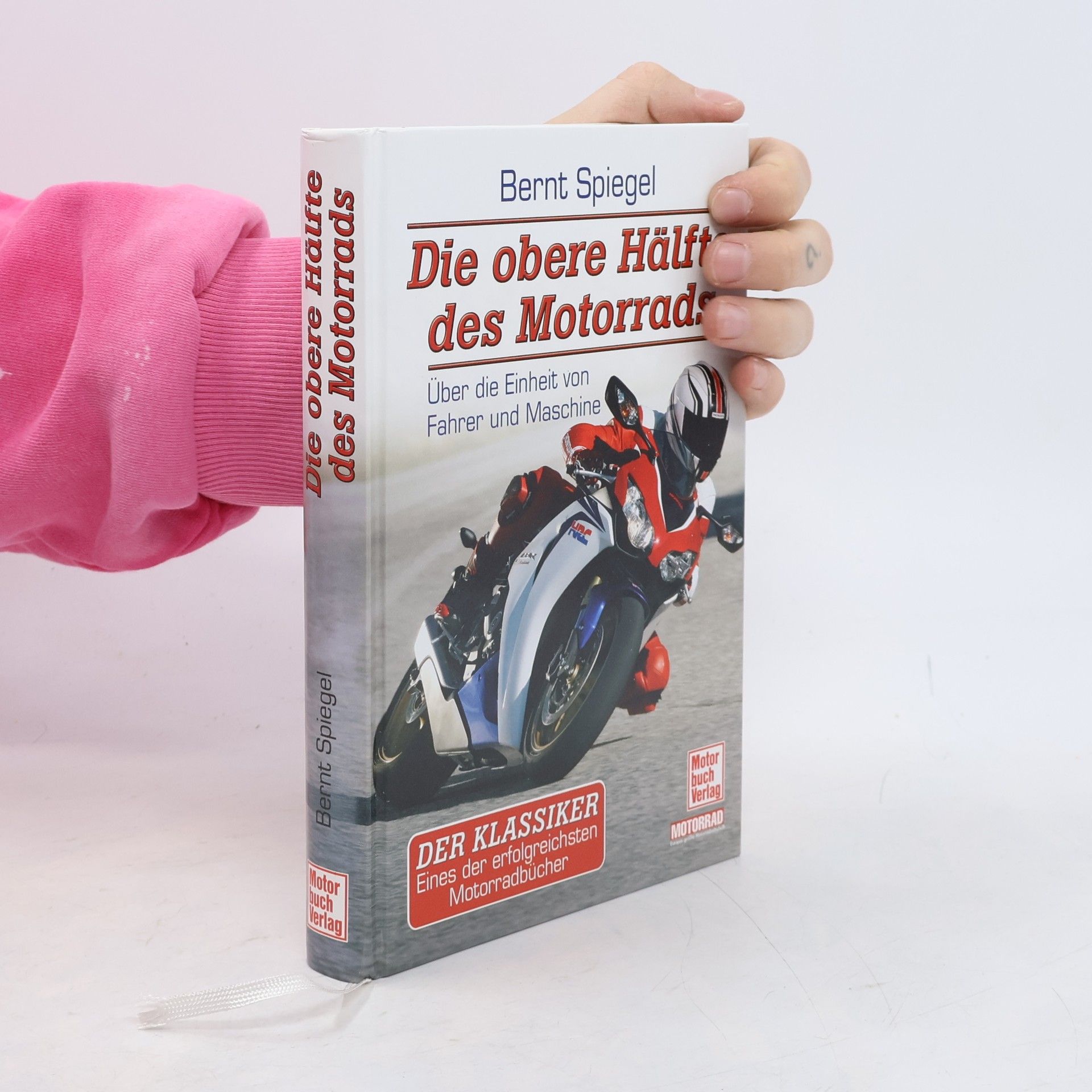 Bernt Spiegel Die obere Hälfte des Motorrads