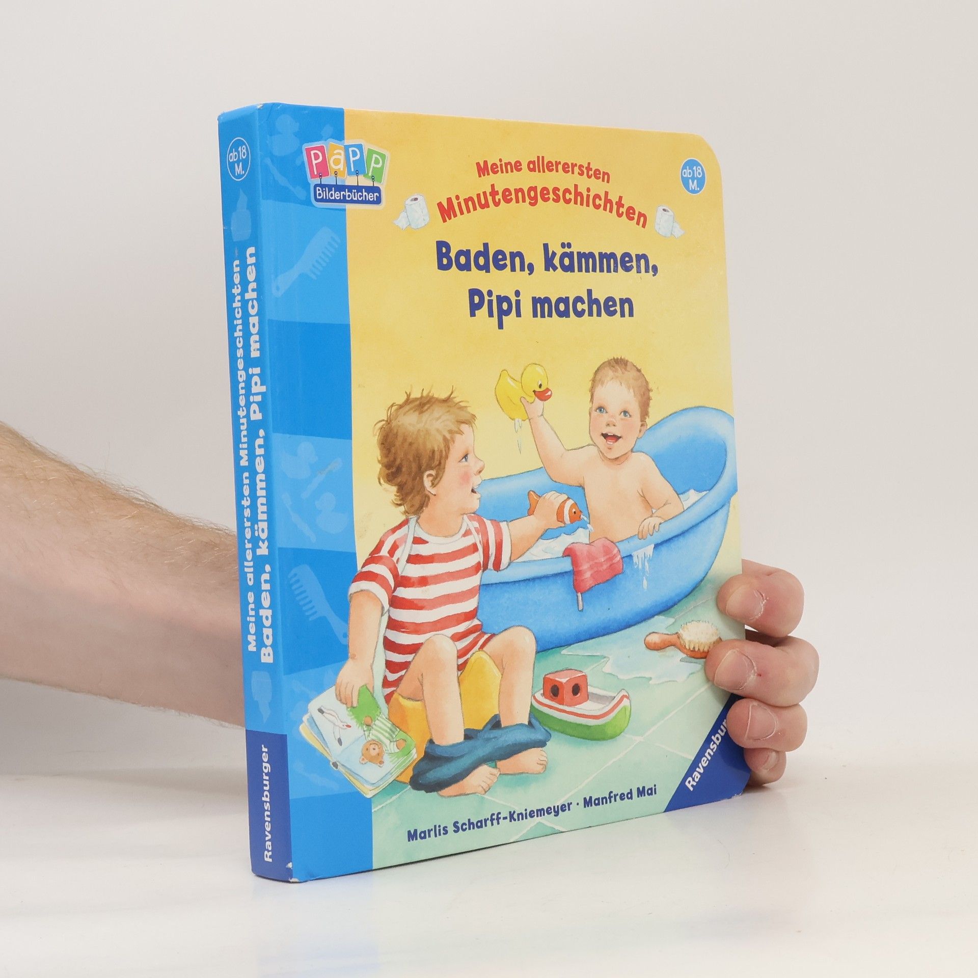 Manfred Mai Baden, kämmen, Pipi machen