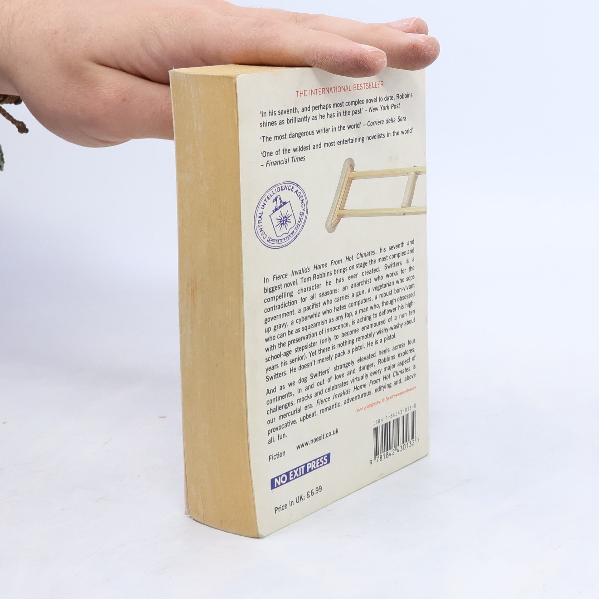 Tom Robbins Fierce Invalids Home from Hot Climates