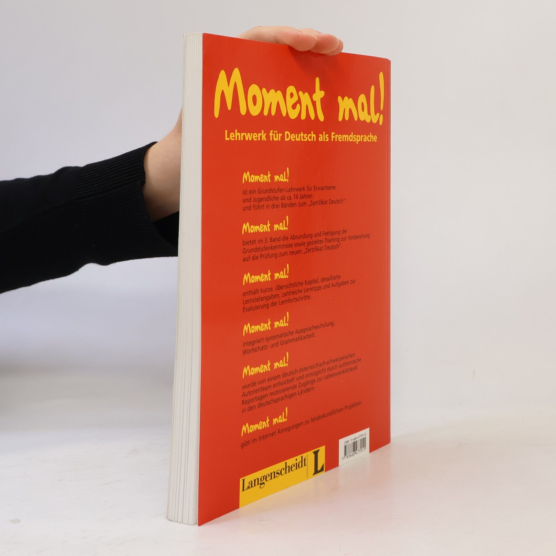 Theo Scherling Moment mal - Lehrbuch 3
