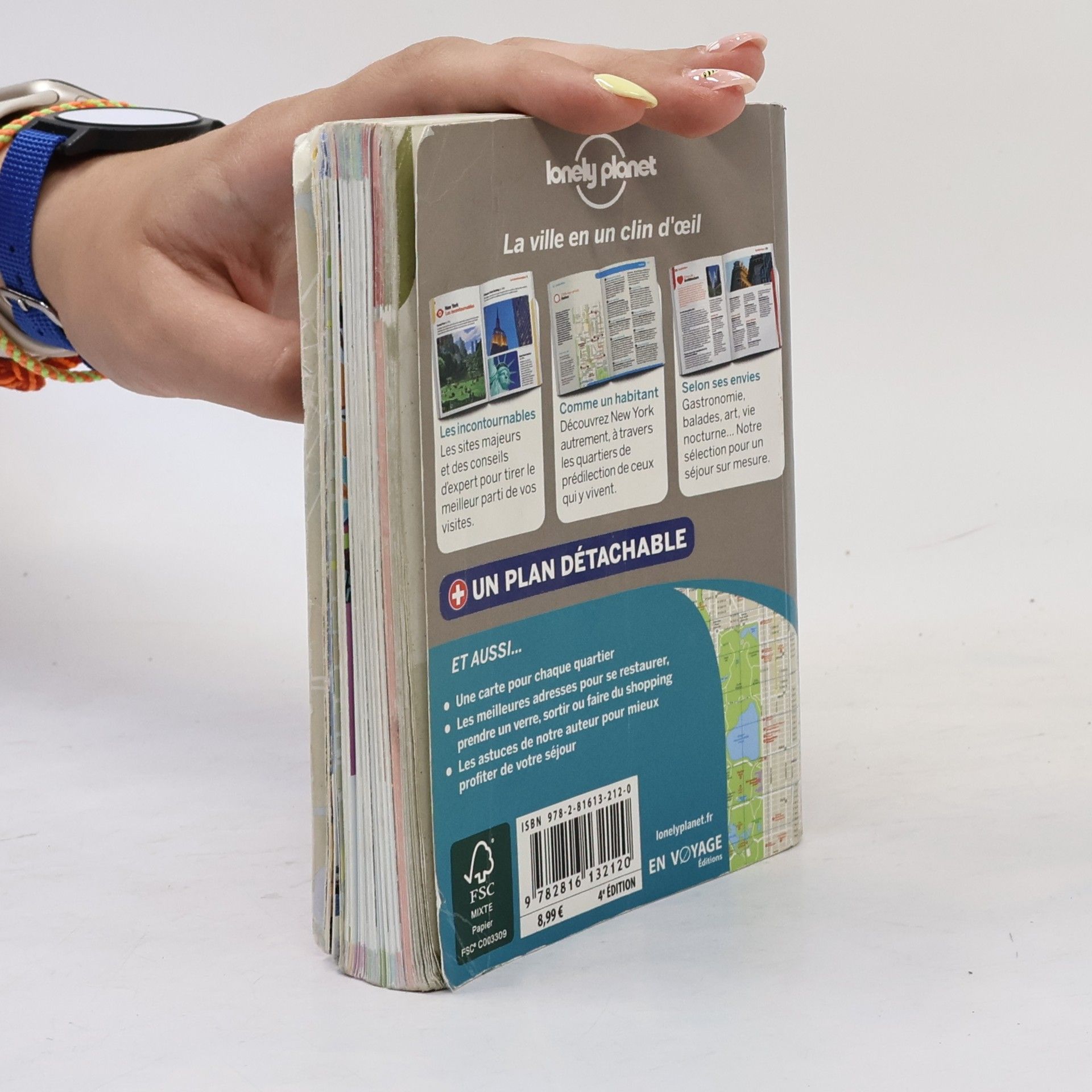 Brandon Presser lonely planet: New York en quelques jours - 4e édition - Plan détachable inclus