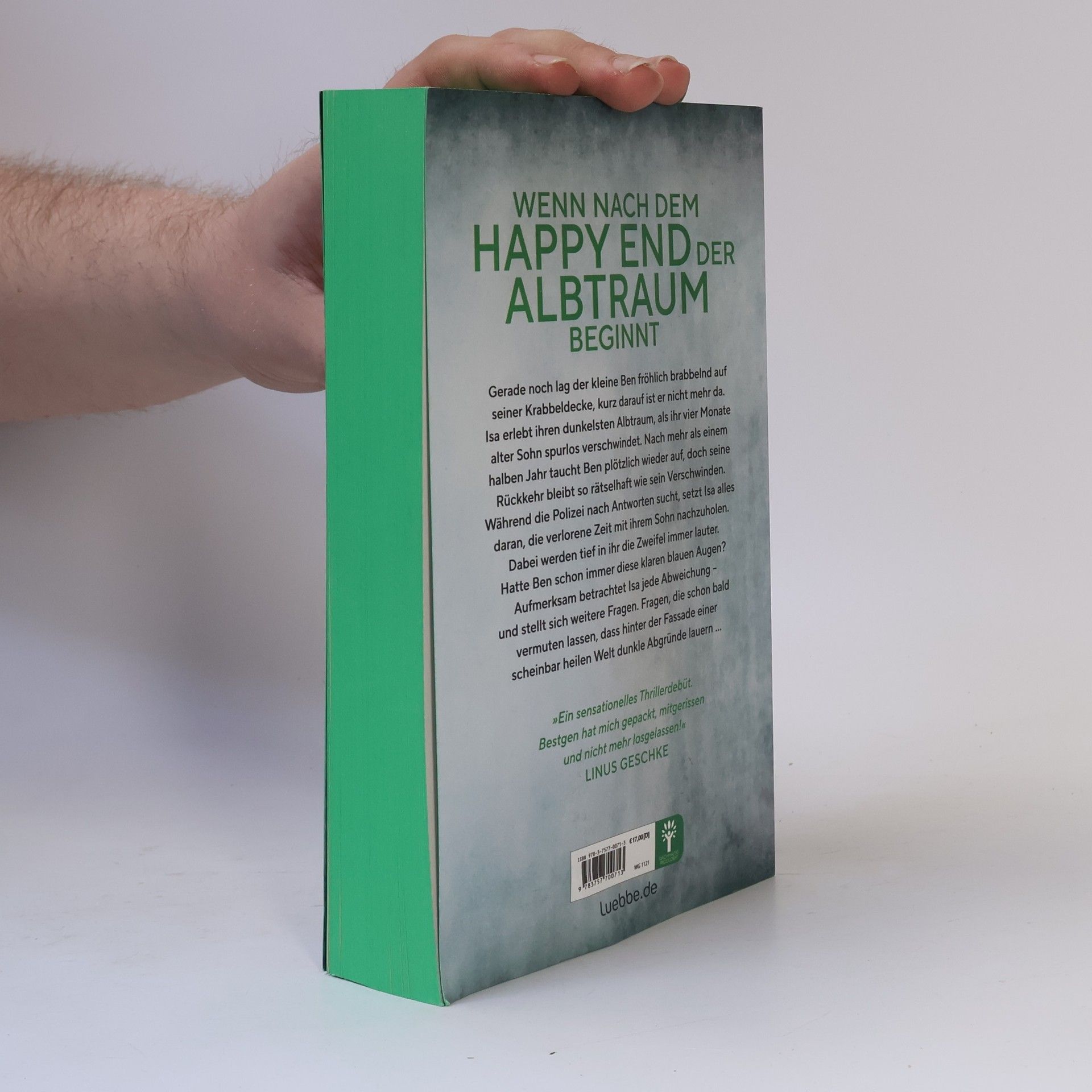 Sarah Bestgen Happy End. Dein größtes Glück. Dein dunkelster Albtraum. Thriller. Fesselndes Debüt um dunkle Abgründe hinter der Fassade einer scheinbar heilen Welt