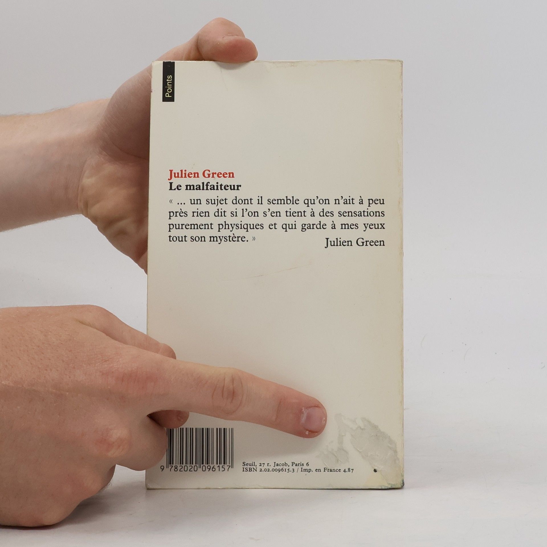 Julien Green Le malfaiteur - Texte intégral