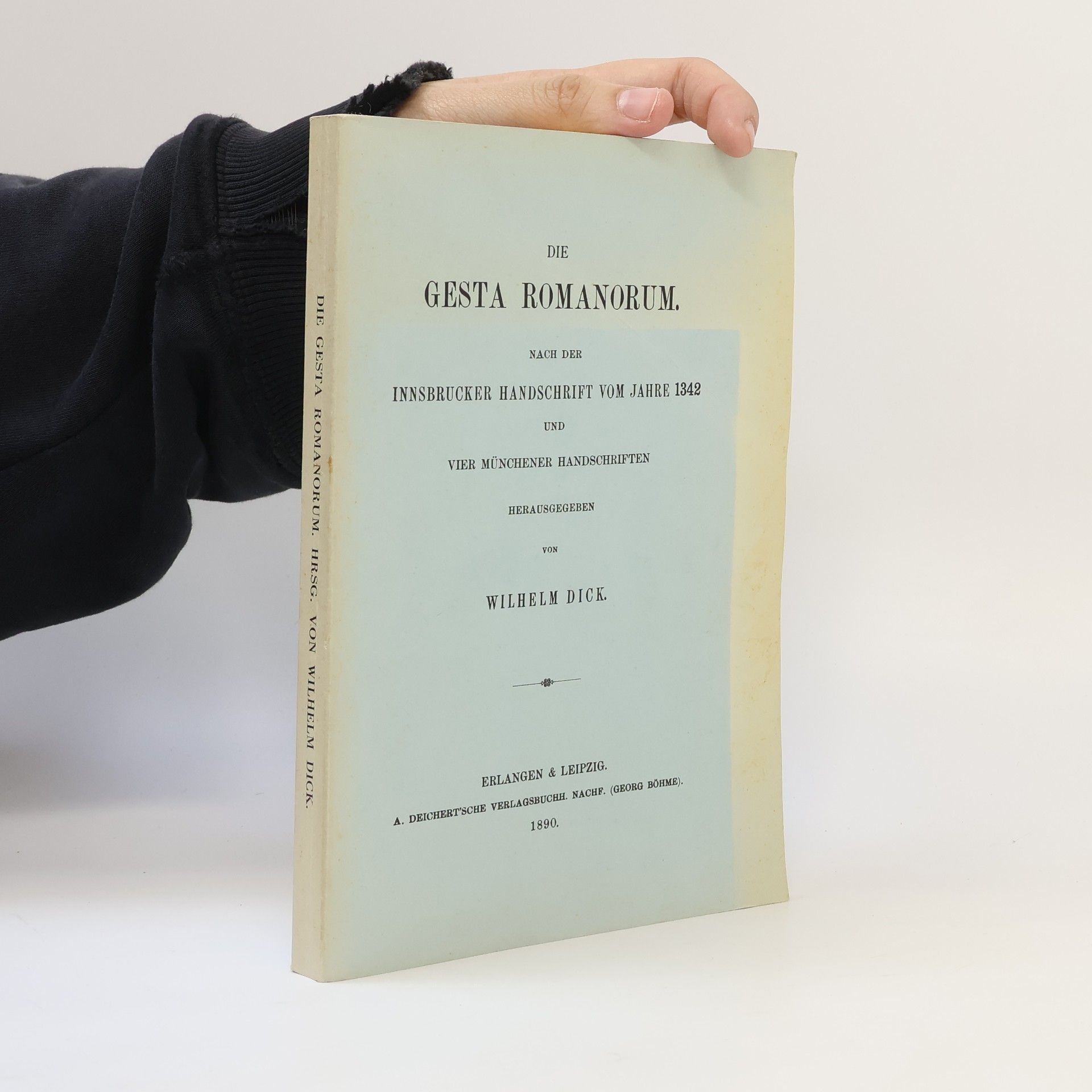 Wilhelm Dick Die gesta romanorum