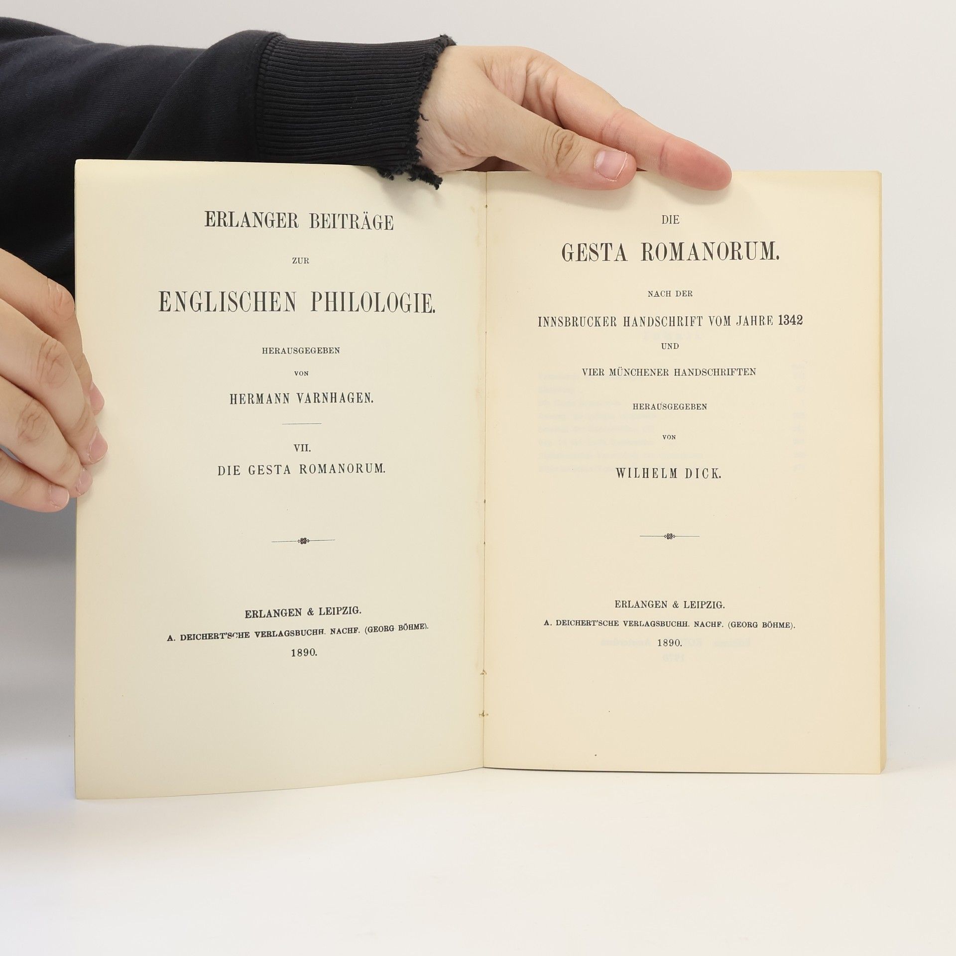Wilhelm Dick Die gesta romanorum