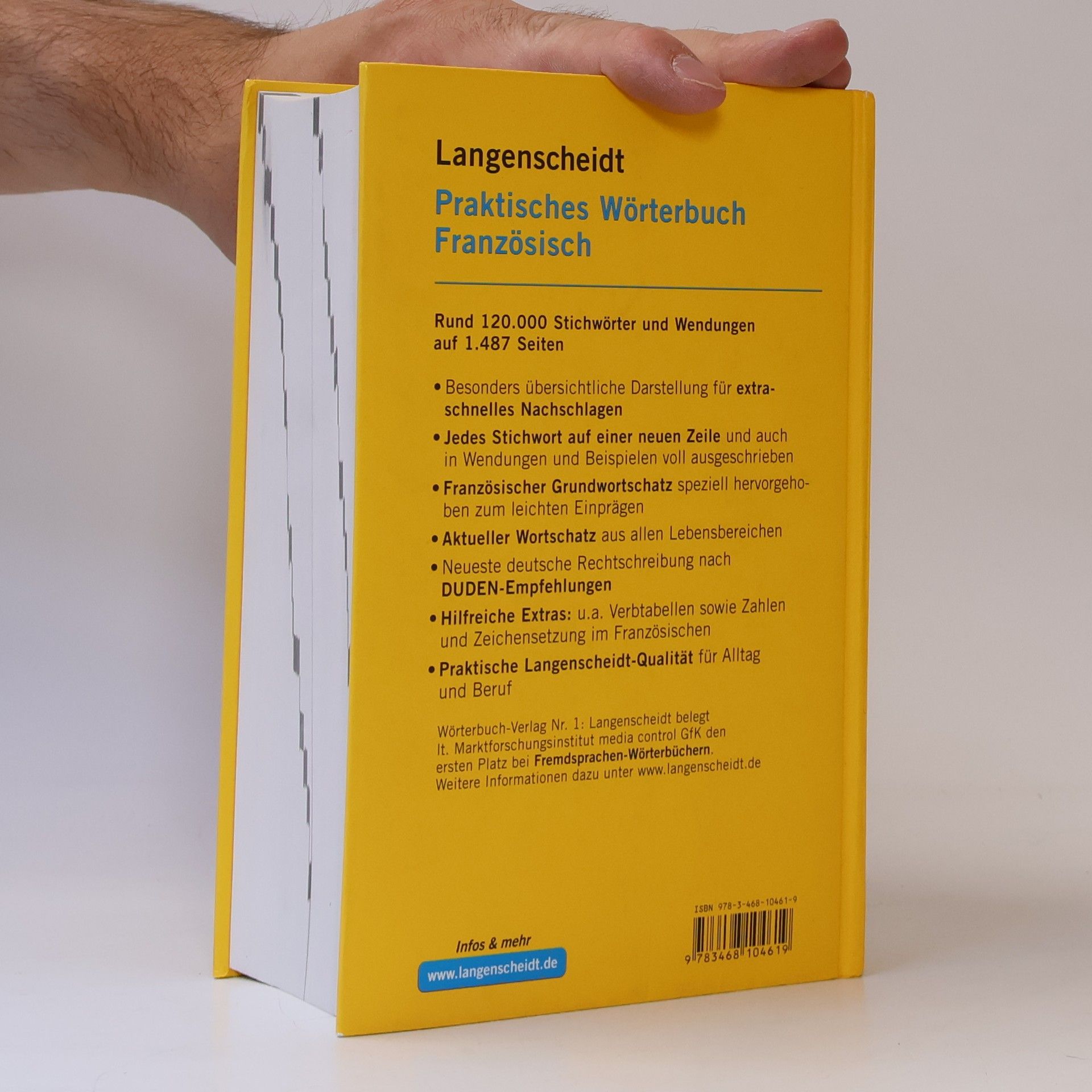 Manfred Bleher Langenscheidt praktisches Wörterbuch Französisch