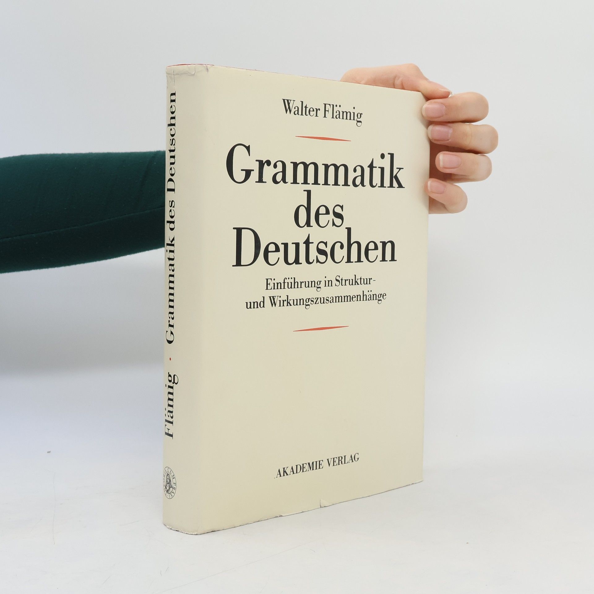 Walter Flämig Grammatik des Deutschen