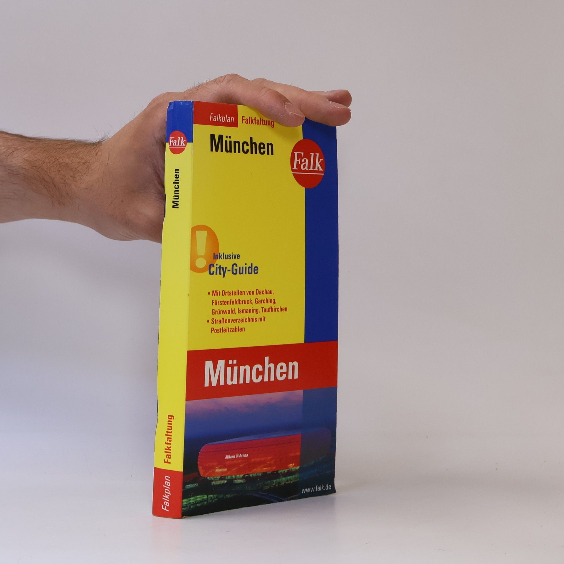 Autorenkollektiv Falk Falkplan Falkfaltung München mit Ortsteilen von Dachau, Fürstenfeldbruck