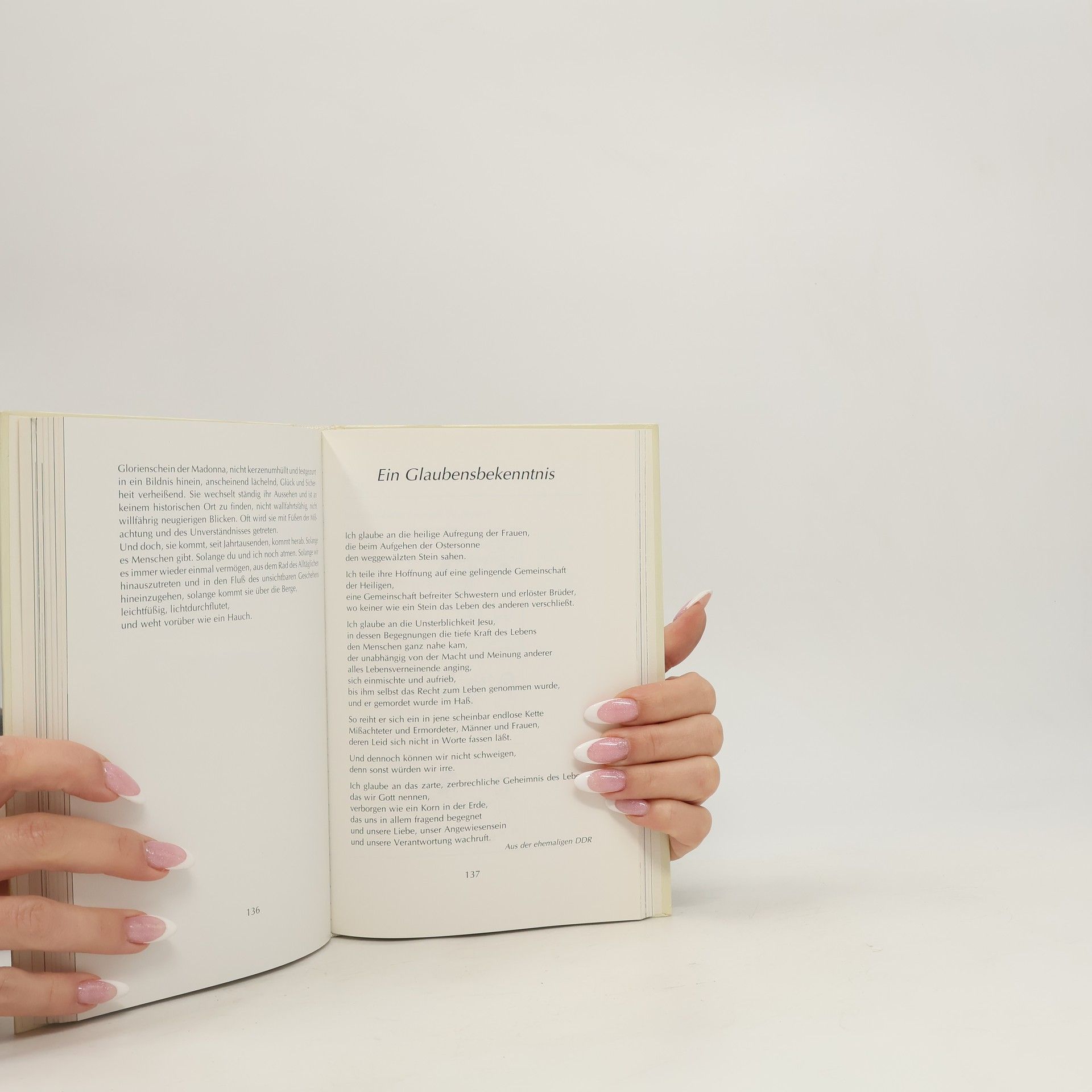 Benita Glage "Warum bleibt der Gott im Himmel?"