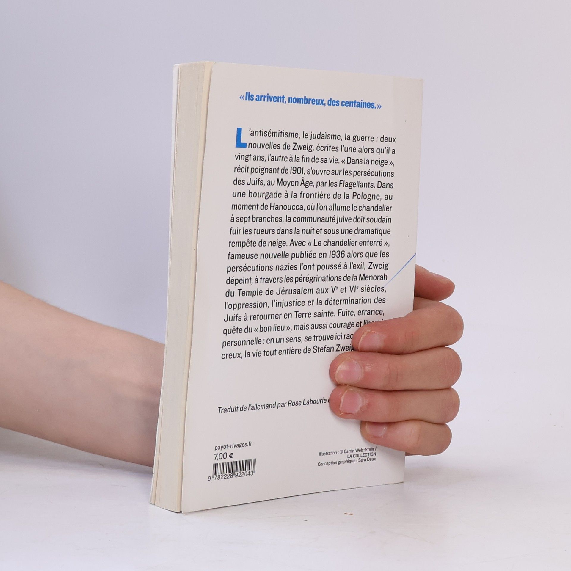 Stefan Zweig Dans la neige - Traduction inédite