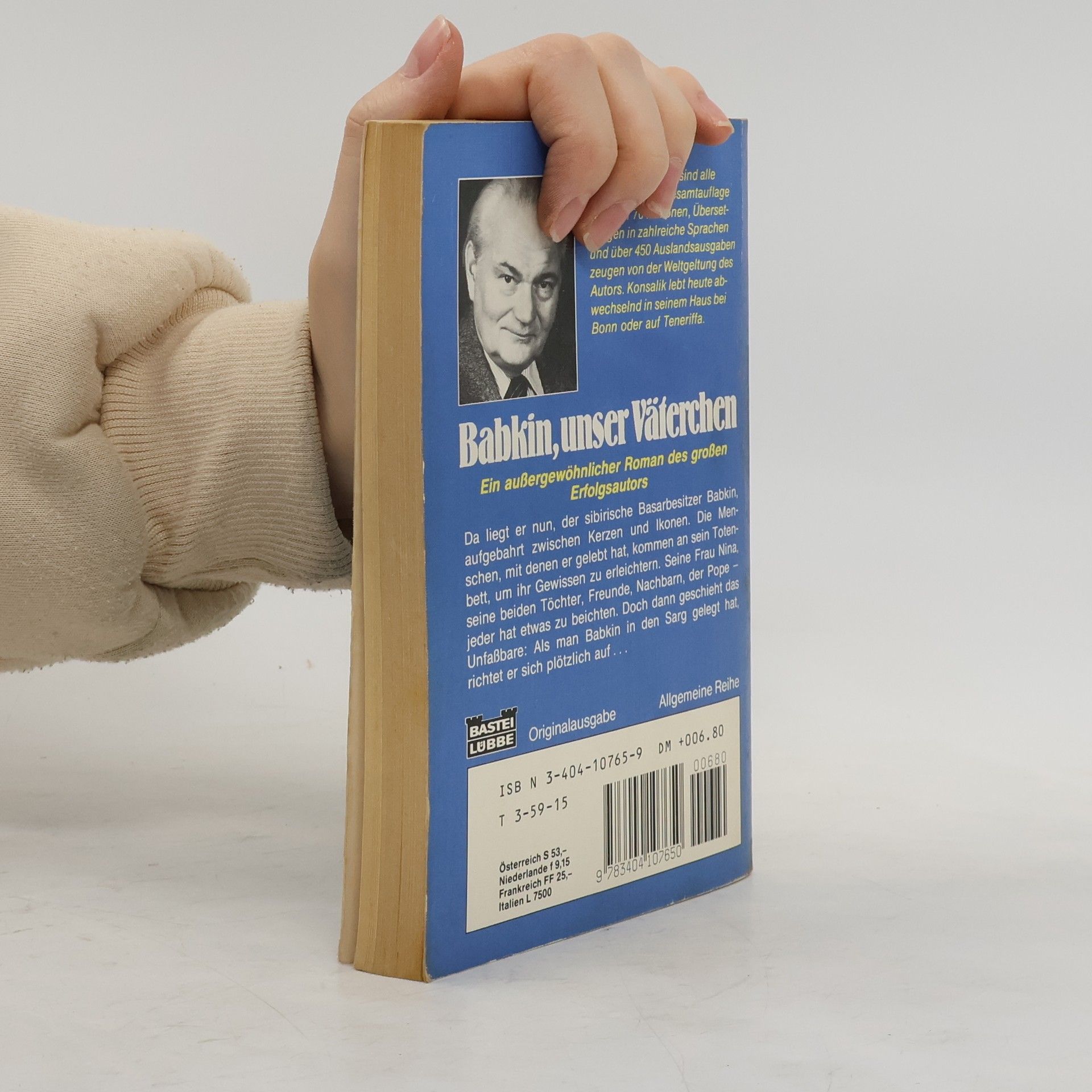 Heinz G. Konsalik Babkin, unser Väterchen. Roman