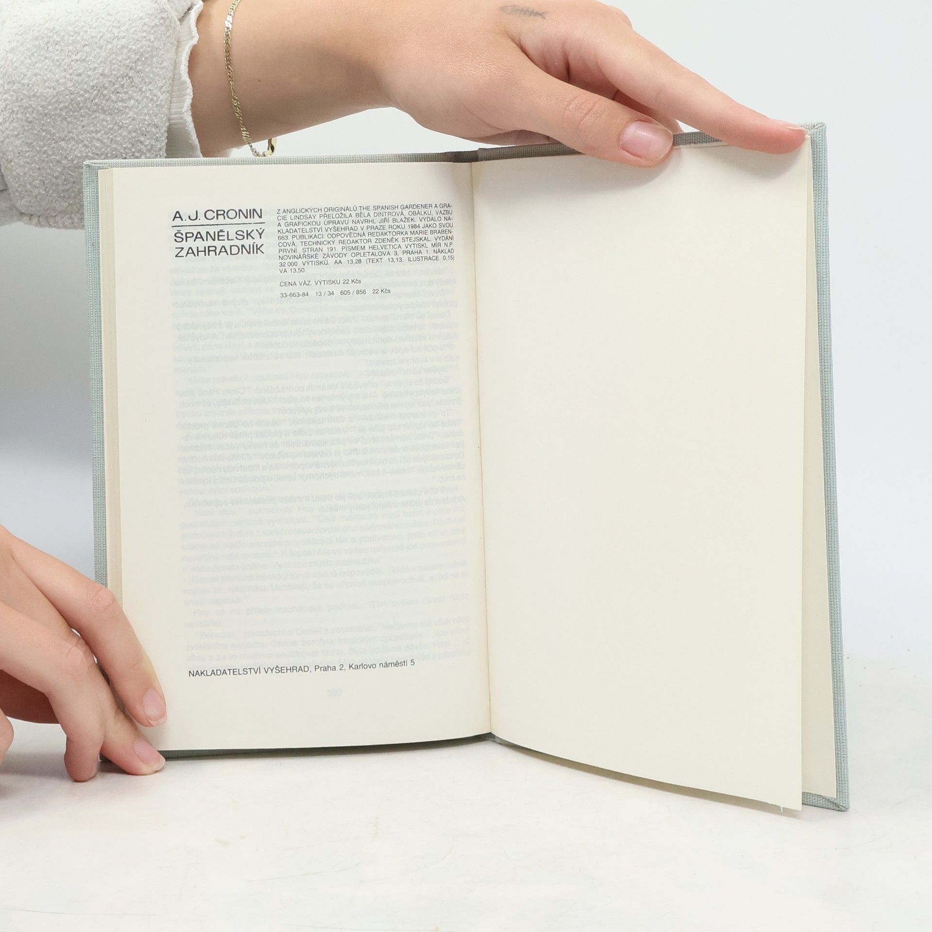 A. J. Cronin Španělský zahradník